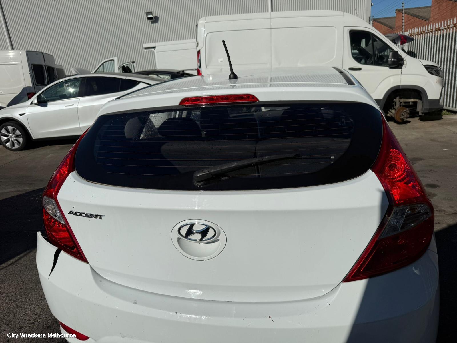 HYUNDAI ACCENT WHEEL COVER/HUB CAP, RB, 05/2011 - 12/2019