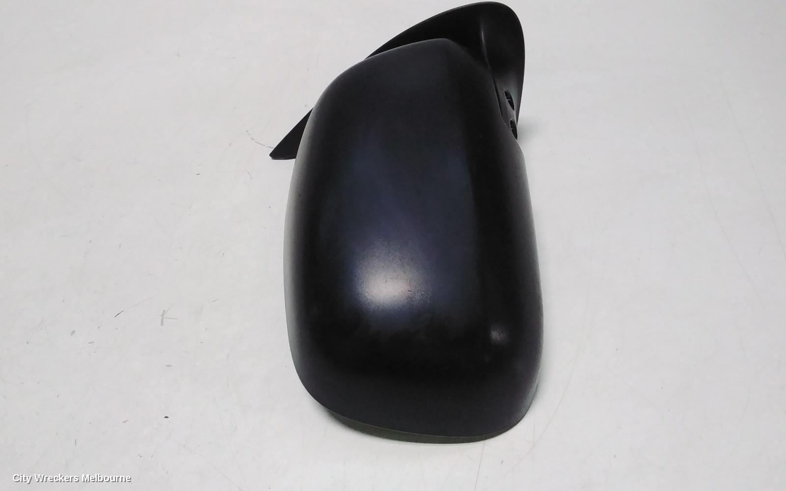 TOYOTA HILUX RIGHT DOOR MIRROR, MANUAL, BLACK, 03/2005 - 08/2015