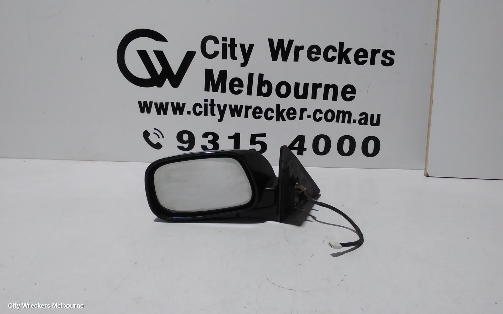 TOYOTA CAMRY LEFT DOOR MIRROR, SK36, COLOUR CODED, 08/2002 - 05/2006