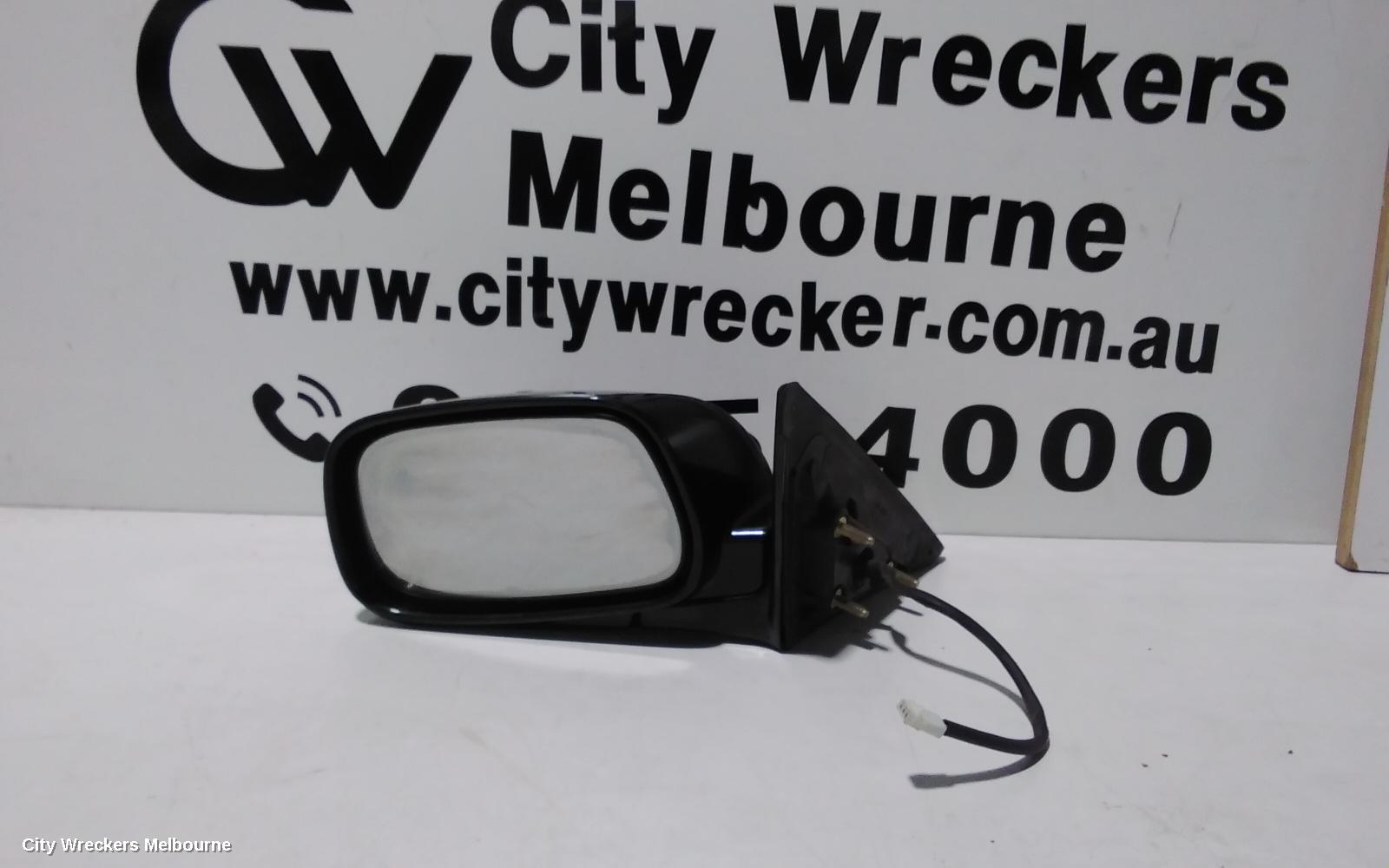 TOYOTA CAMRY LEFT DOOR MIRROR, SK36, COLOUR CODED, 08/2002 - 05/2006