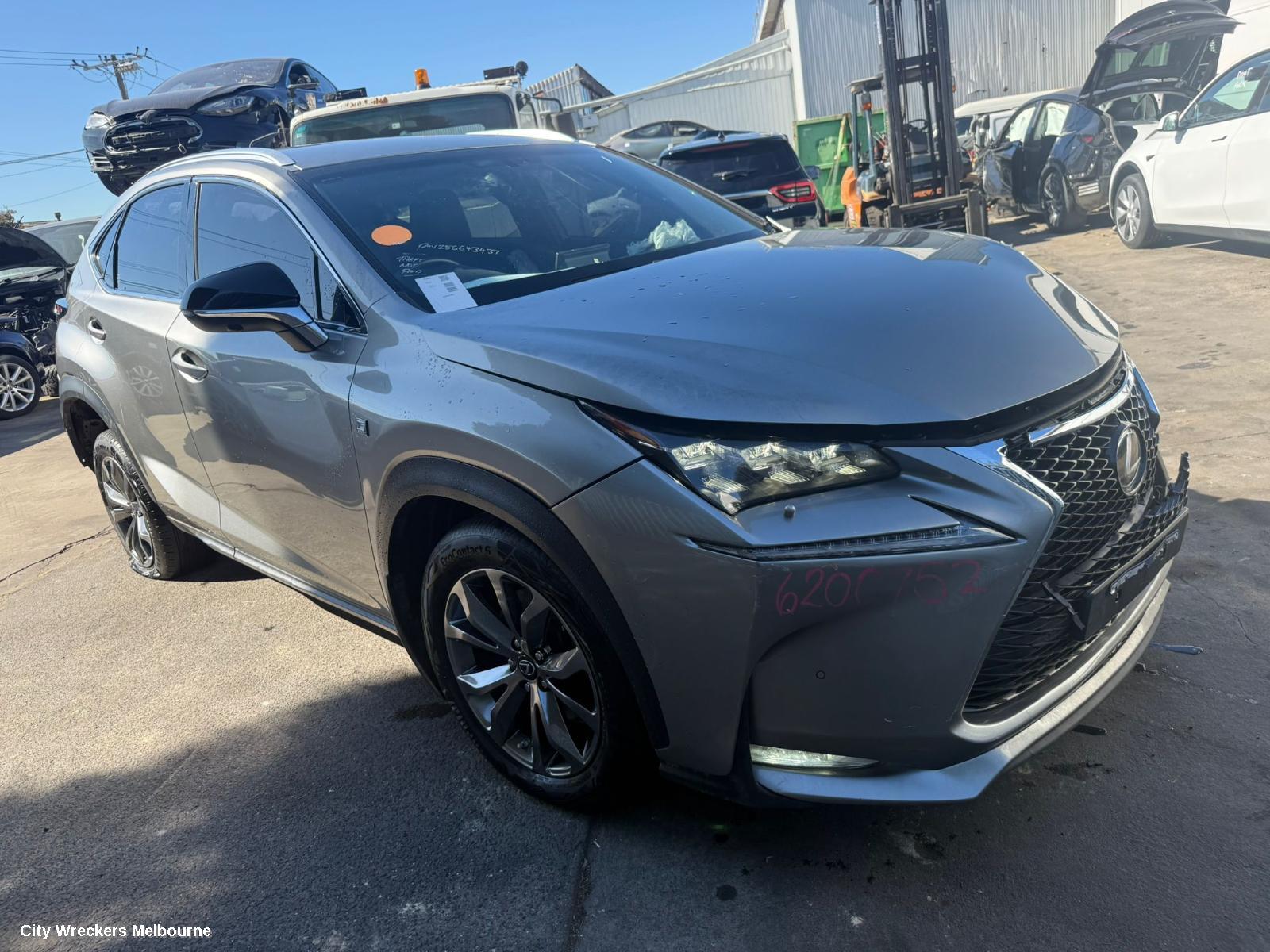LEXUS NX RADIO/CD/DVD/SAT/TV, TOUCH SCREEN, 7IN,  AGZ/AYZ#, 02/2014 - 08/2017