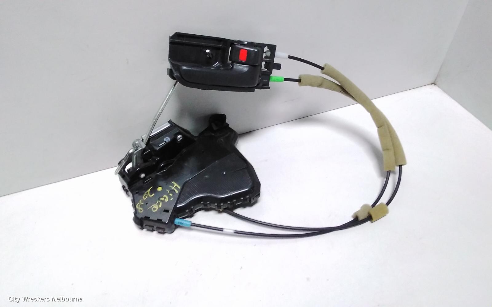 TOYOTA HIACE DOOR/BOOT/GATE LOCK, RIGHT FRONT DOOR LOCK, TRH/KDH, 03/2005 - 04/2019