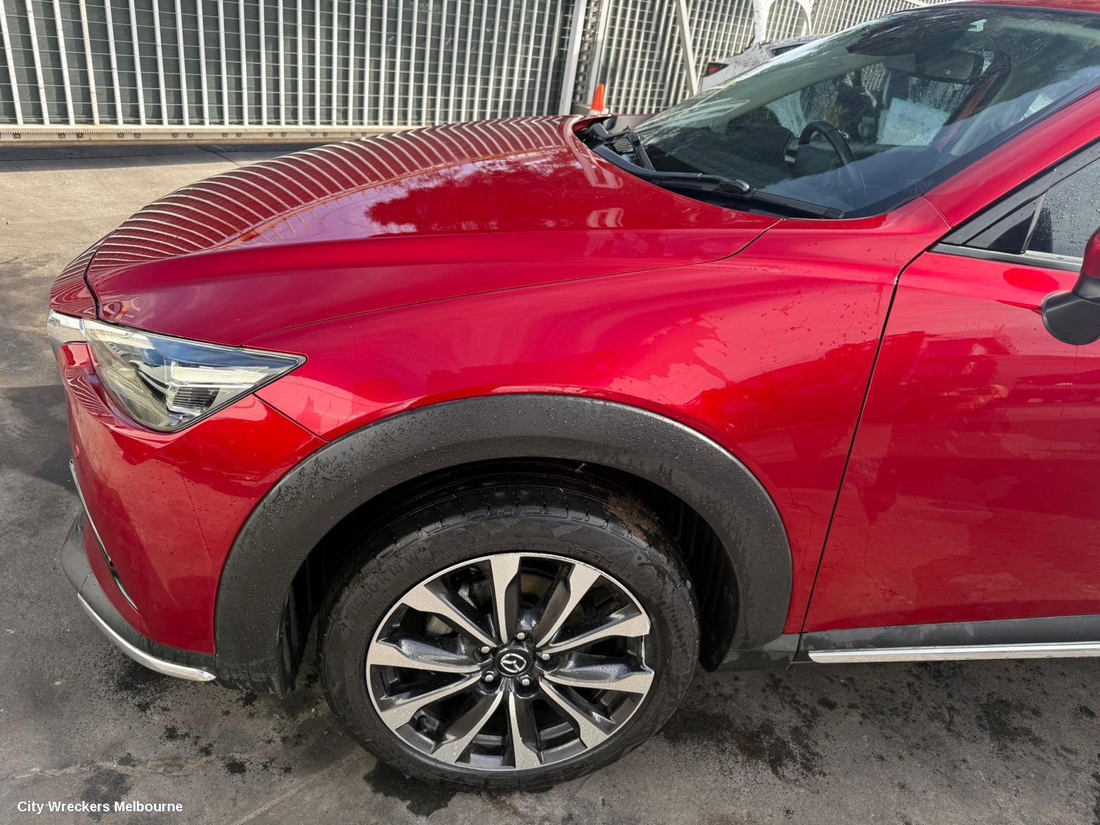 MAZDA CX3 LEFT FRONT WINDOW REG/MOTOR, DK, 02/2017 ONWARDS