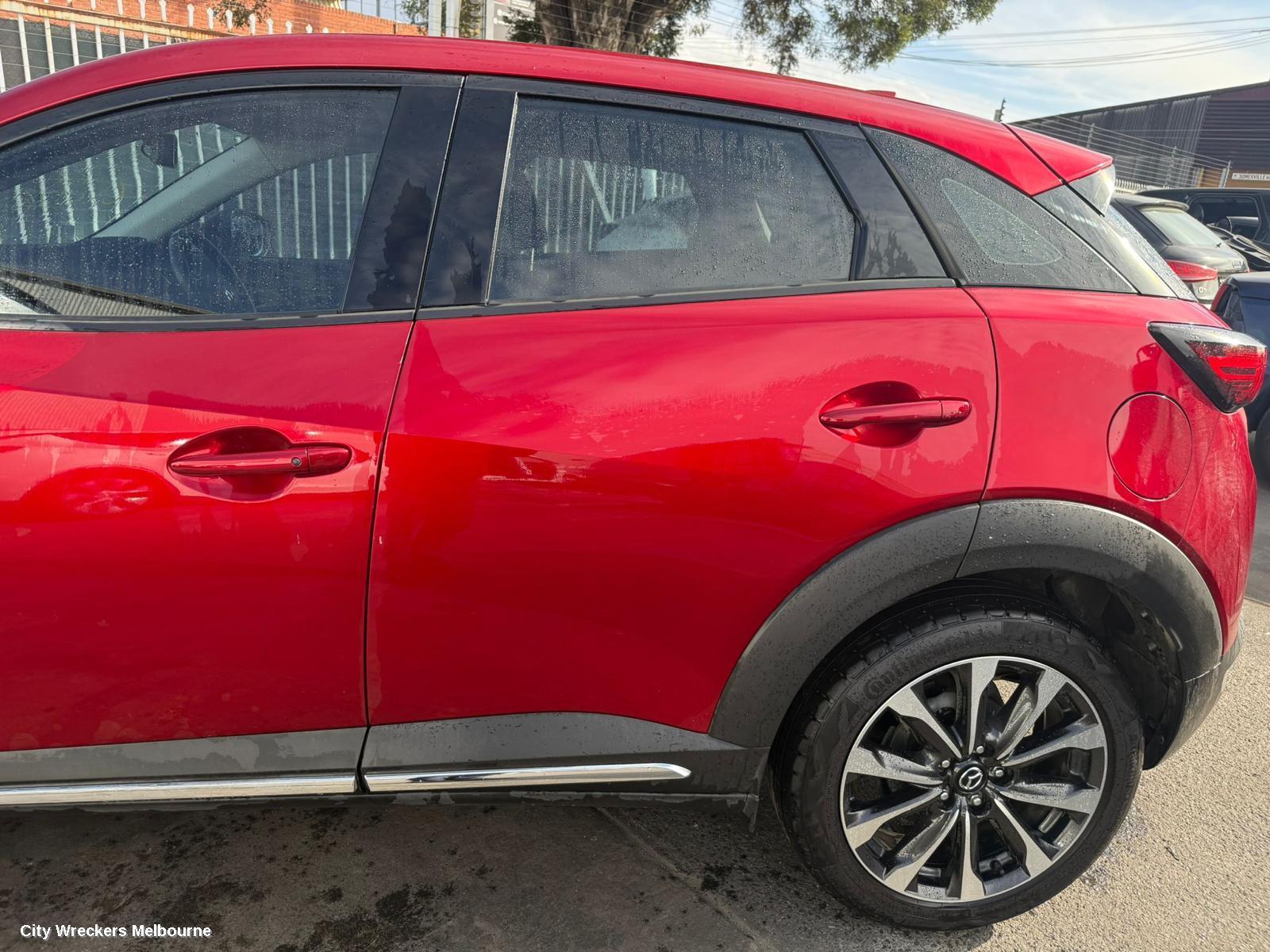MAZDA CX3 LEFT FRONT WINDOW REG/MOTOR, DK, 02/2017 ONWARDS