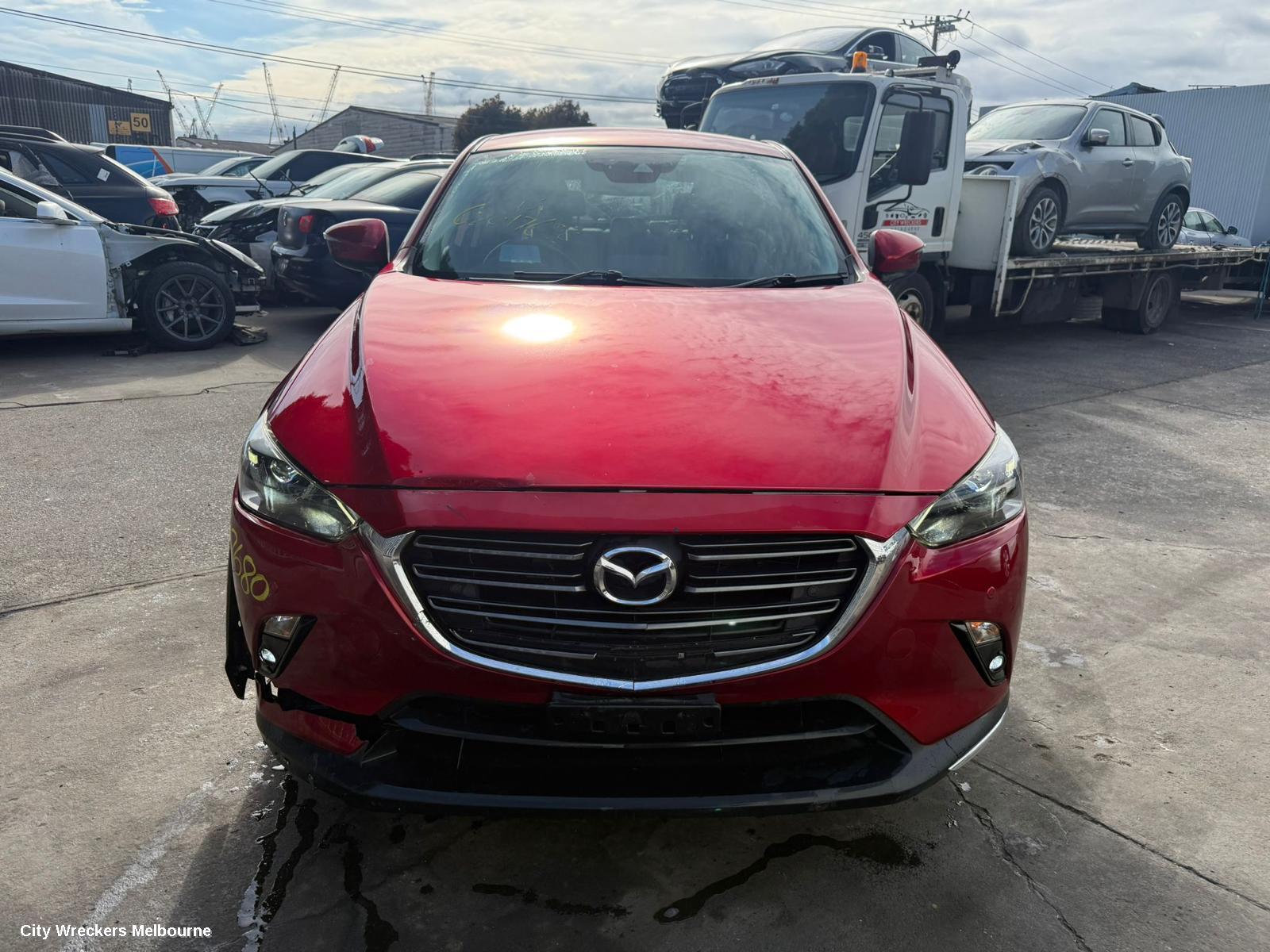 MAZDA CX3 LEFT FRONT WINDOW REG/MOTOR, DK, 02/2017 ONWARDS