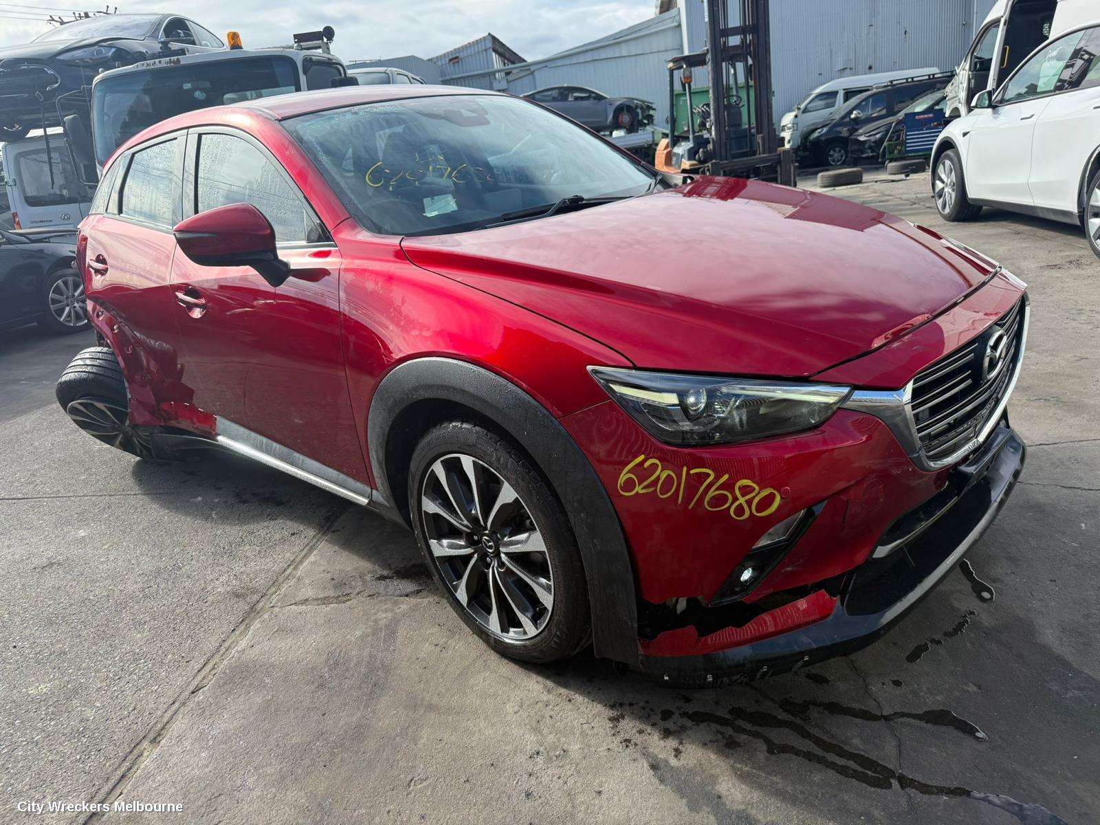 MAZDA CX3 LEFT FRONT WINDOW REG/MOTOR, DK, 02/2017 ONWARDS