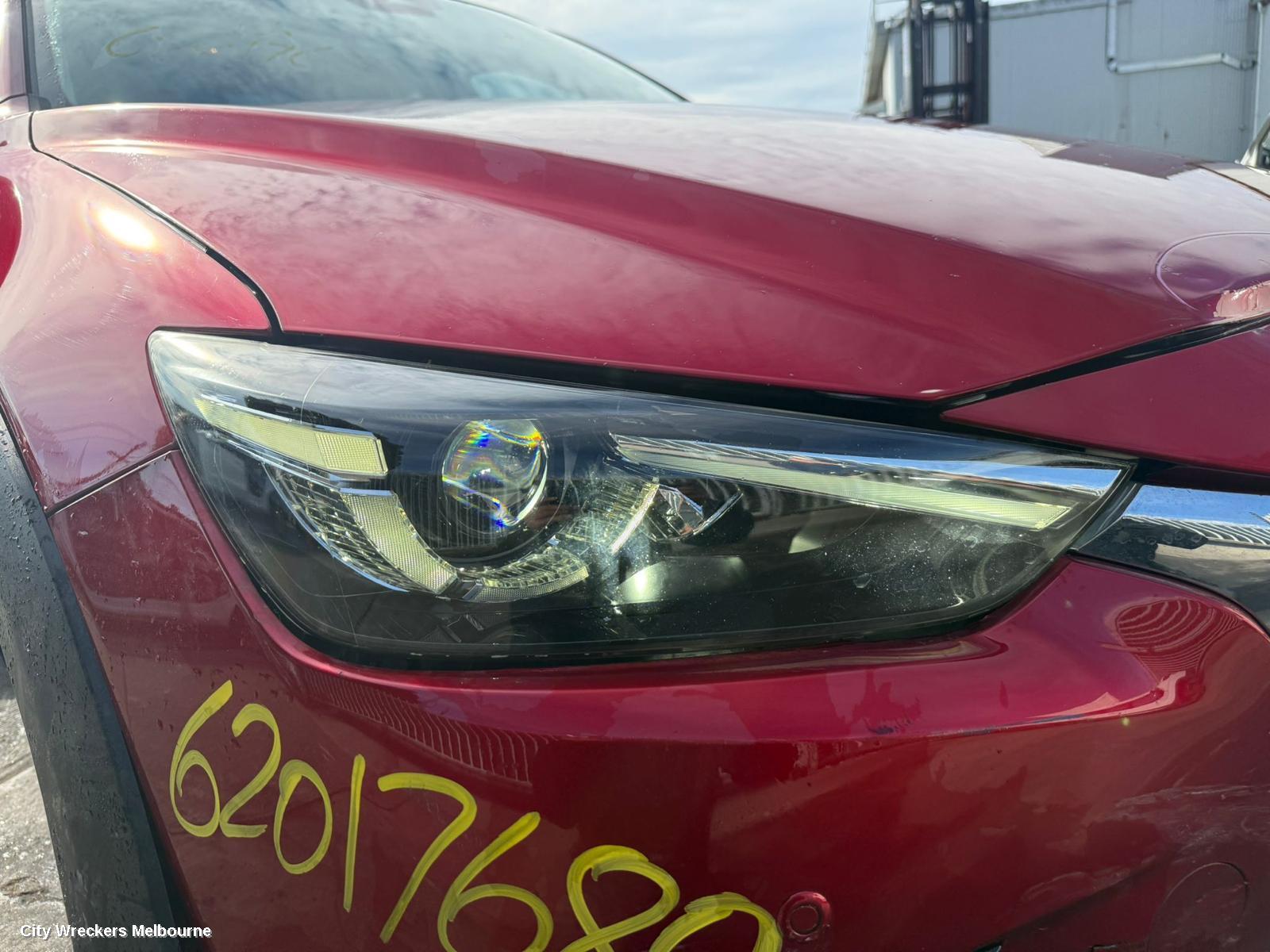 MAZDA CX3 LEFT FRONT WINDOW REG/MOTOR, DK, 02/2017 ONWARDS