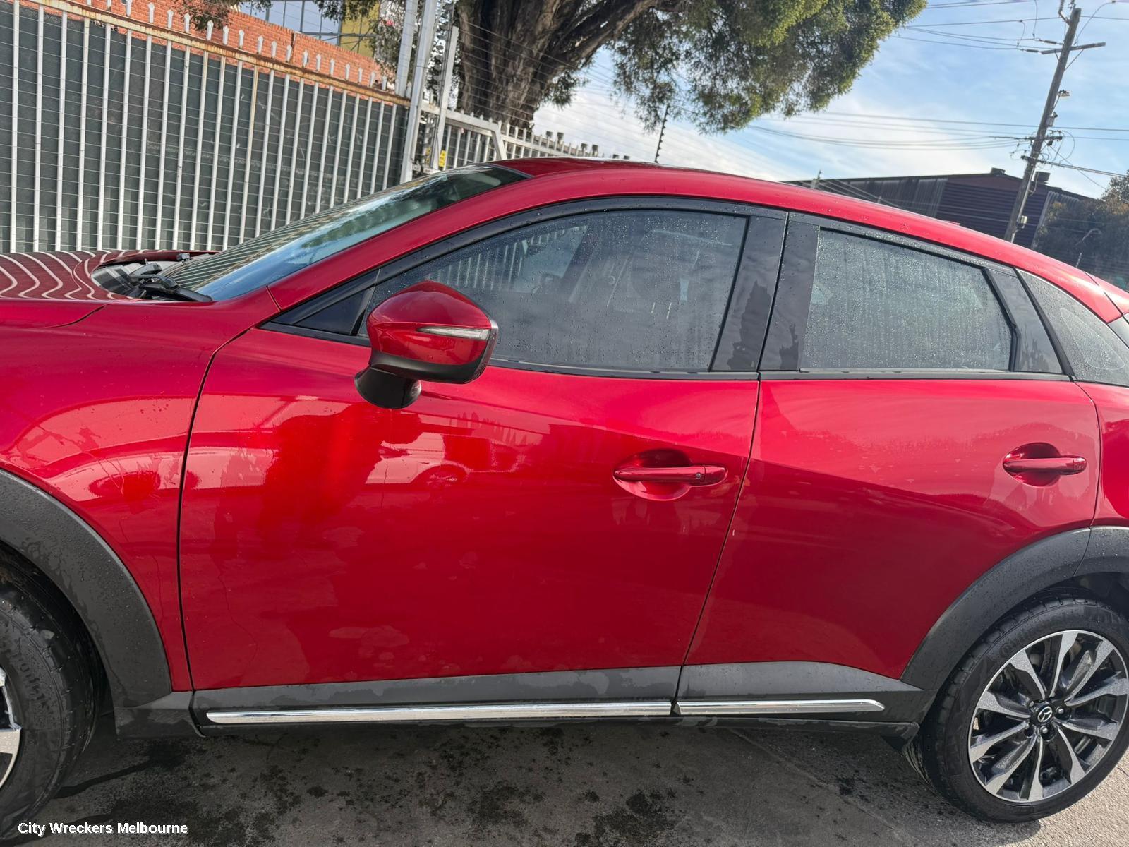 MAZDA CX3 LEFT FRONT WINDOW REG/MOTOR, DK, 02/2017 ONWARDS
