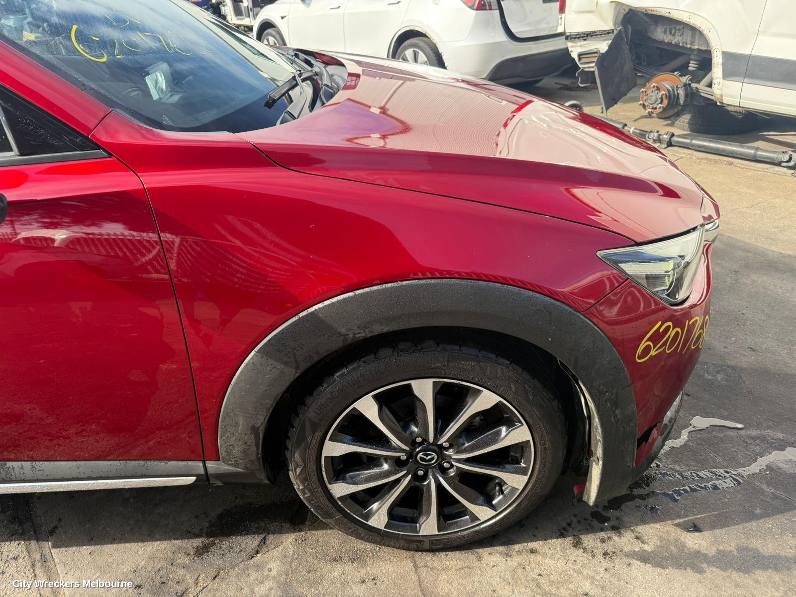 MAZDA CX3 LEFT FRONT WINDOW REG/MOTOR, DK, 02/2017 ONWARDS