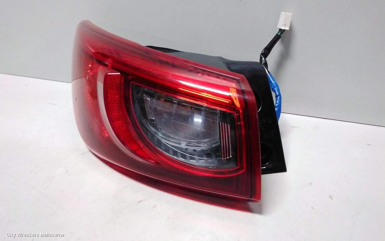 MAZDA CX3 LEFT TAILLIGHT, DK, NON LED TYPE, 03/2015 ONWARDS