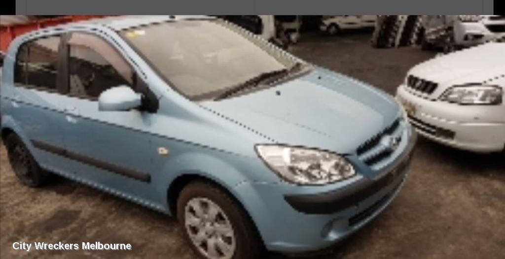 HYUNDAI GETZ LEFT HEADLAMP, TB, DOTTED TYPE, 10/2005 - 06/2007