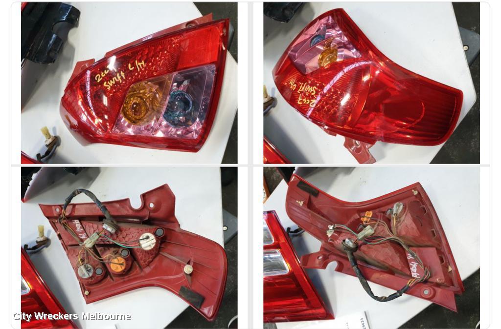SUZUKI SWIFT LEFT TAILLIGHT, RS415, STANDARD TYPE, 07/2007 - 02/2011