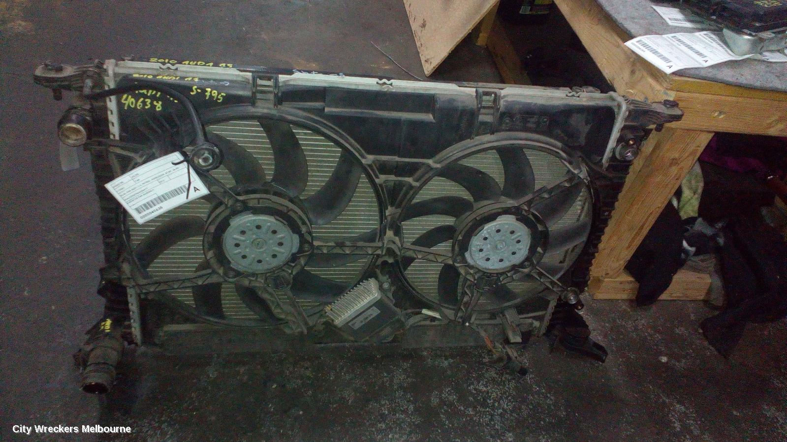 AUDI A5 RADIATOR, 2.0, PETROL, 8T, CDNB/CDNC CODE, 08/2009 - 08/2013