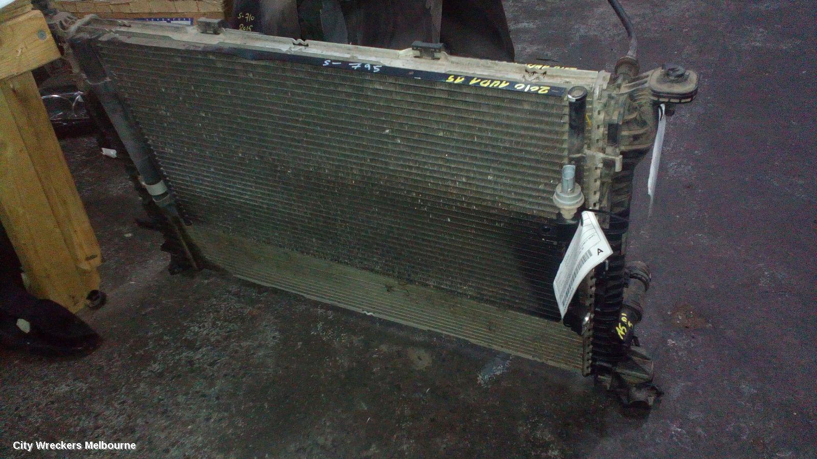 AUDI A5 RADIATOR, 2.0, PETROL, 8T, CDNB/CDNC CODE, 08/2009 - 08/2013