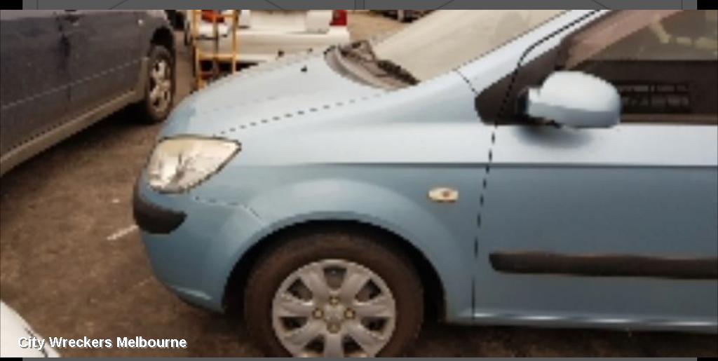 HYUNDAI GETZ LEFT HEADLAMP, TB, DOTTED TYPE, 10/2005 - 06/2007