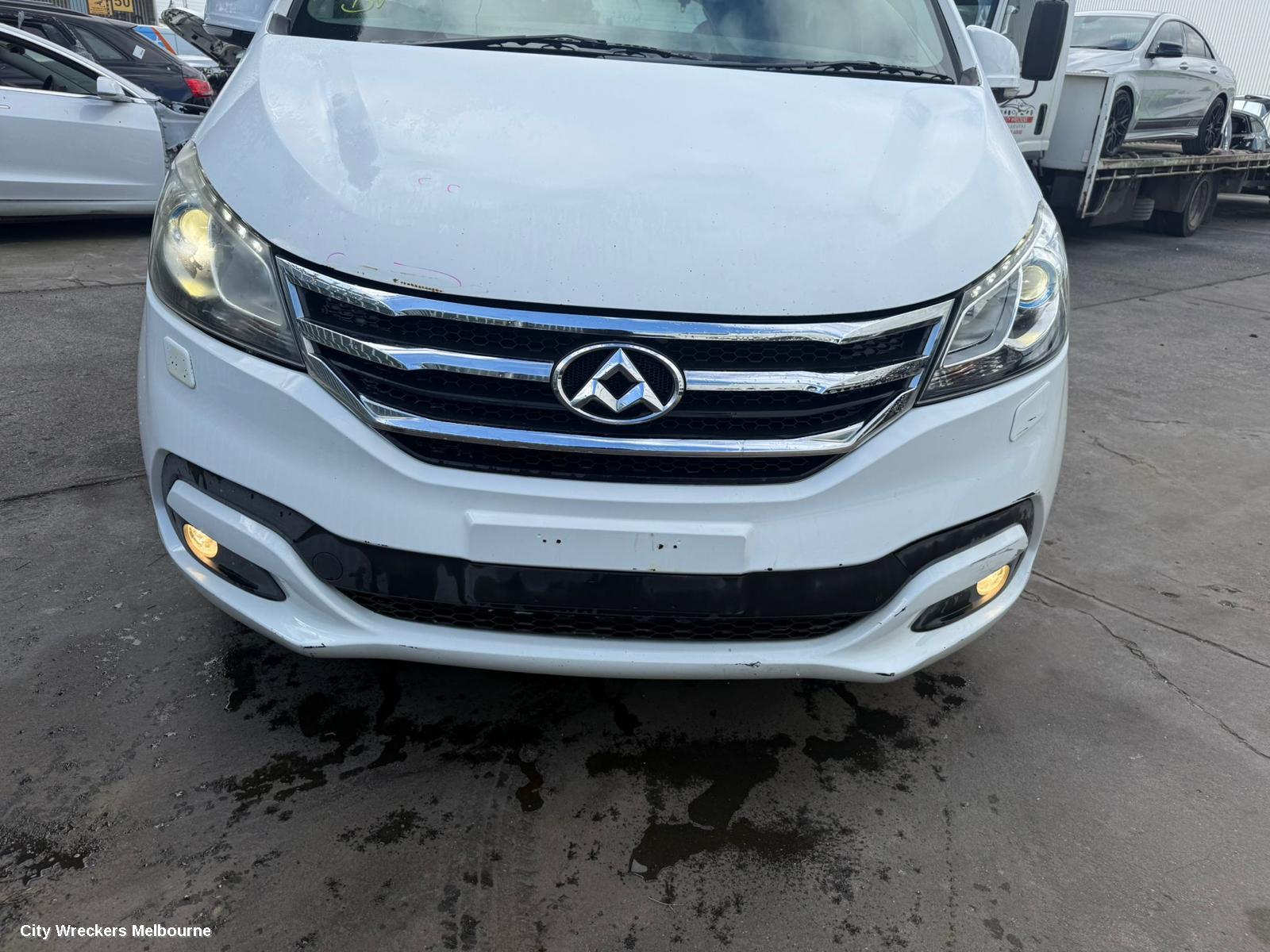 LDV G10 RIGHT FRONT DOOR, SV7A/SV7C, W/ CHROME MOULDING TYPE, WAGON/VAN, 04/2015 ONWARDS