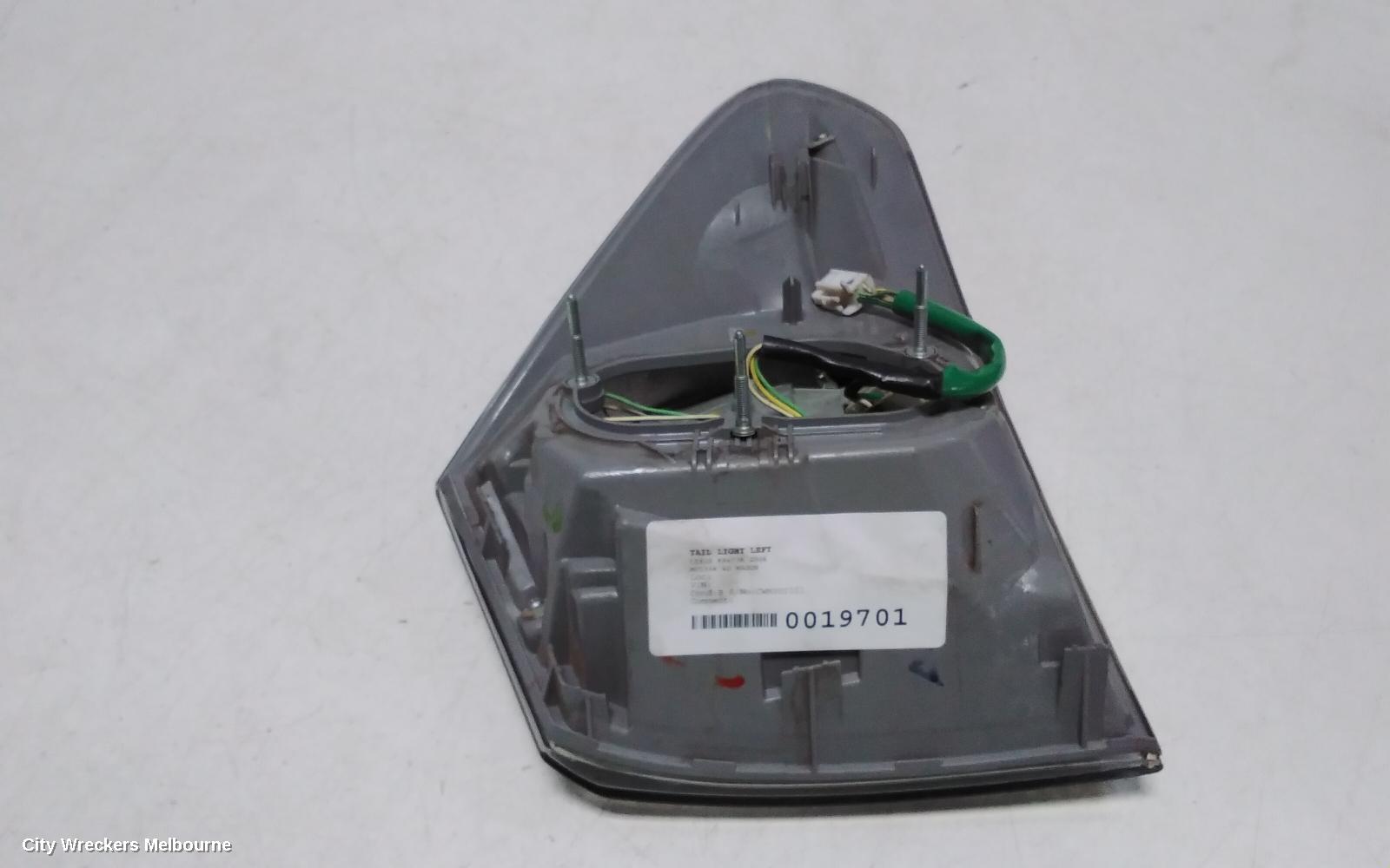 LEXUS RX SERIES LEFT TAILLIGHT, RX400H, MHU3#, IN BODY, 03/2006 - 02/2009
