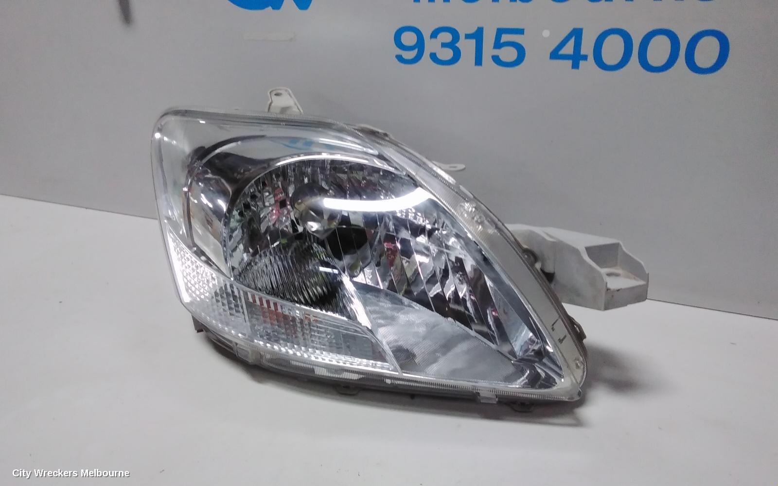 TOYOTA YARIS RIGHT HEADLAMP, NCP9#, SEDAN, NON HID, ELECT ADJ, LENS# 52163, 03/2006 - 06/2016 (AUS ONLY)