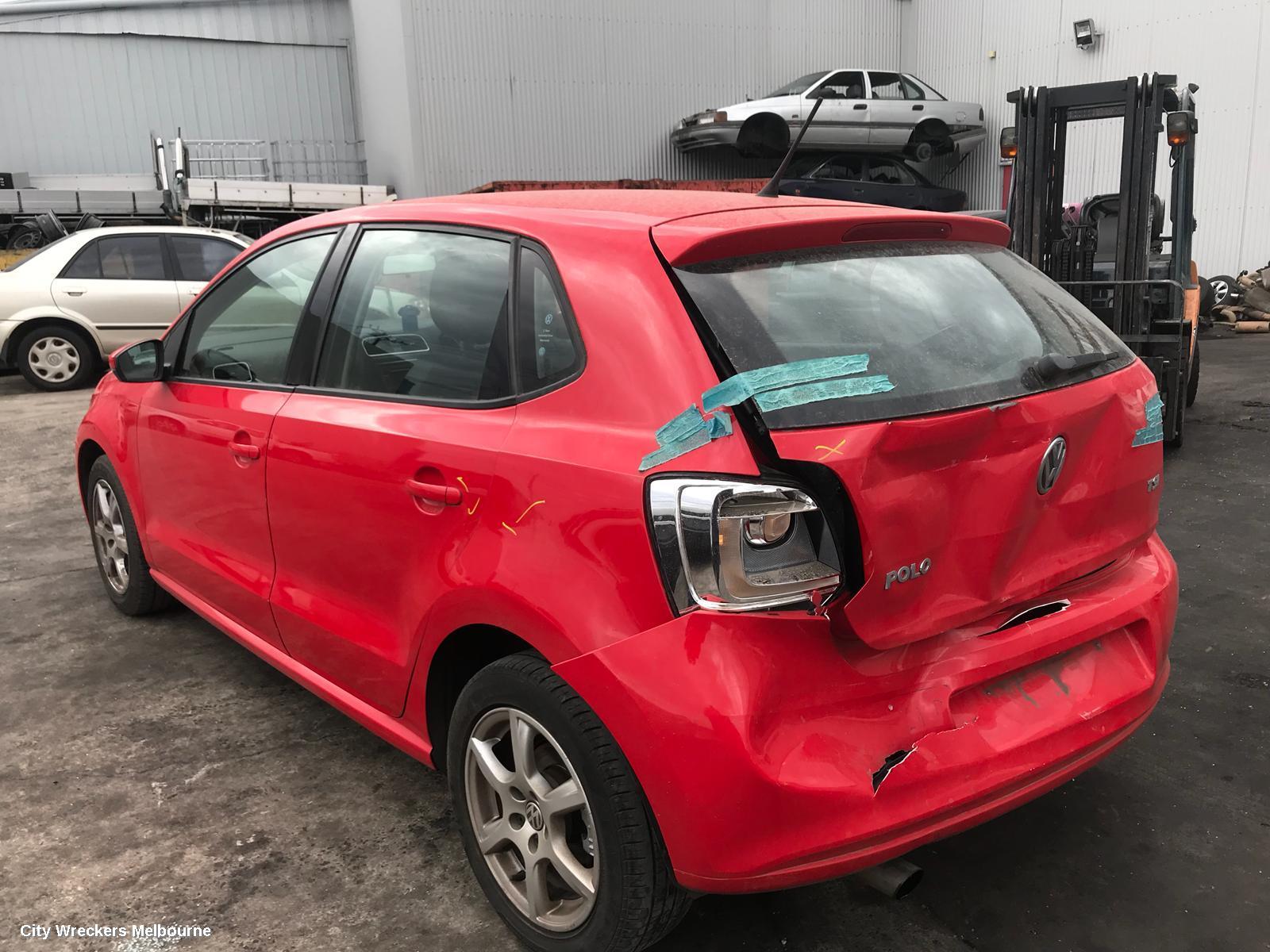 VOLKSWAGEN POLO RIGHT DOOR MIRROR, 6R, HEATED TYPE, 05/2010 - 05/2014