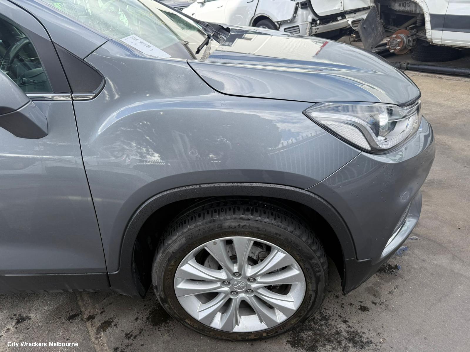 HOLDEN TRAX LEFT FRONT 1/4 DOOR GLASS, TJ SERIES, 08/2013 - 12/2020