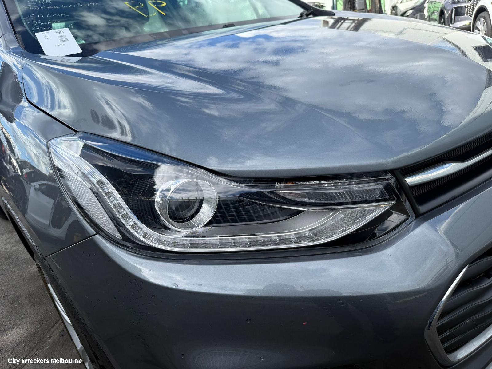 HOLDEN TRAX LEFT FRONT 1/4 DOOR GLASS, TJ SERIES, 08/2013 - 12/2020