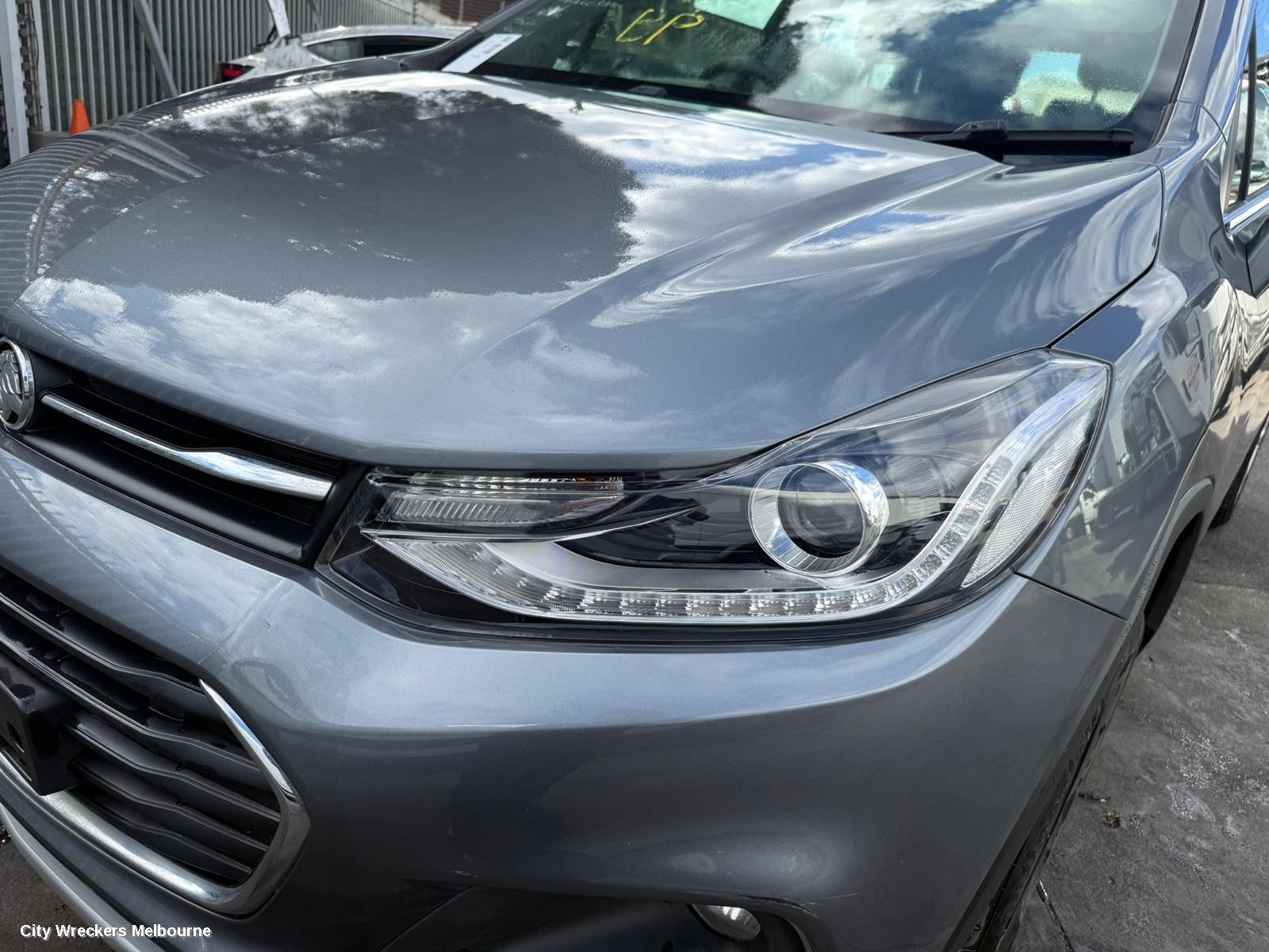 HOLDEN TRAX LEFT FRONT 1/4 DOOR GLASS, TJ SERIES, 08/2013 - 12/2020