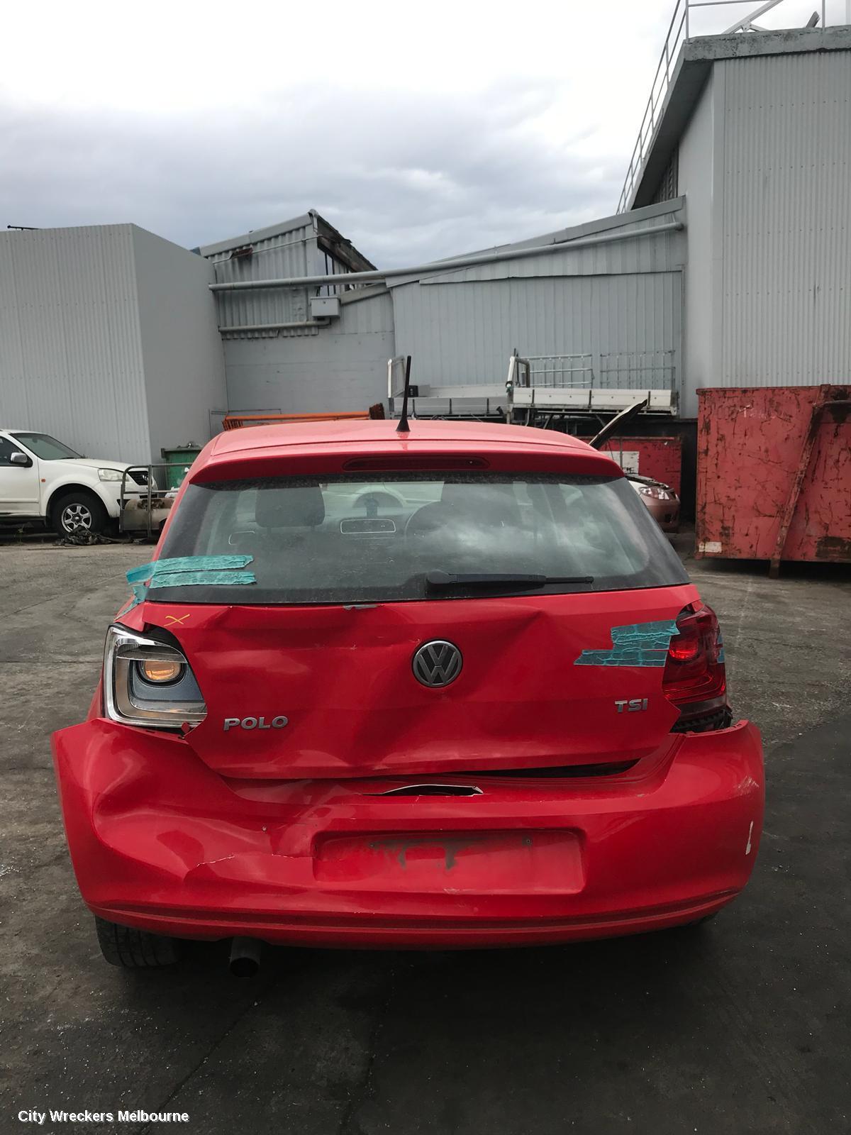 VOLKSWAGEN POLO RIGHT DOOR MIRROR, 6R, HEATED TYPE, 05/2010 - 05/2014