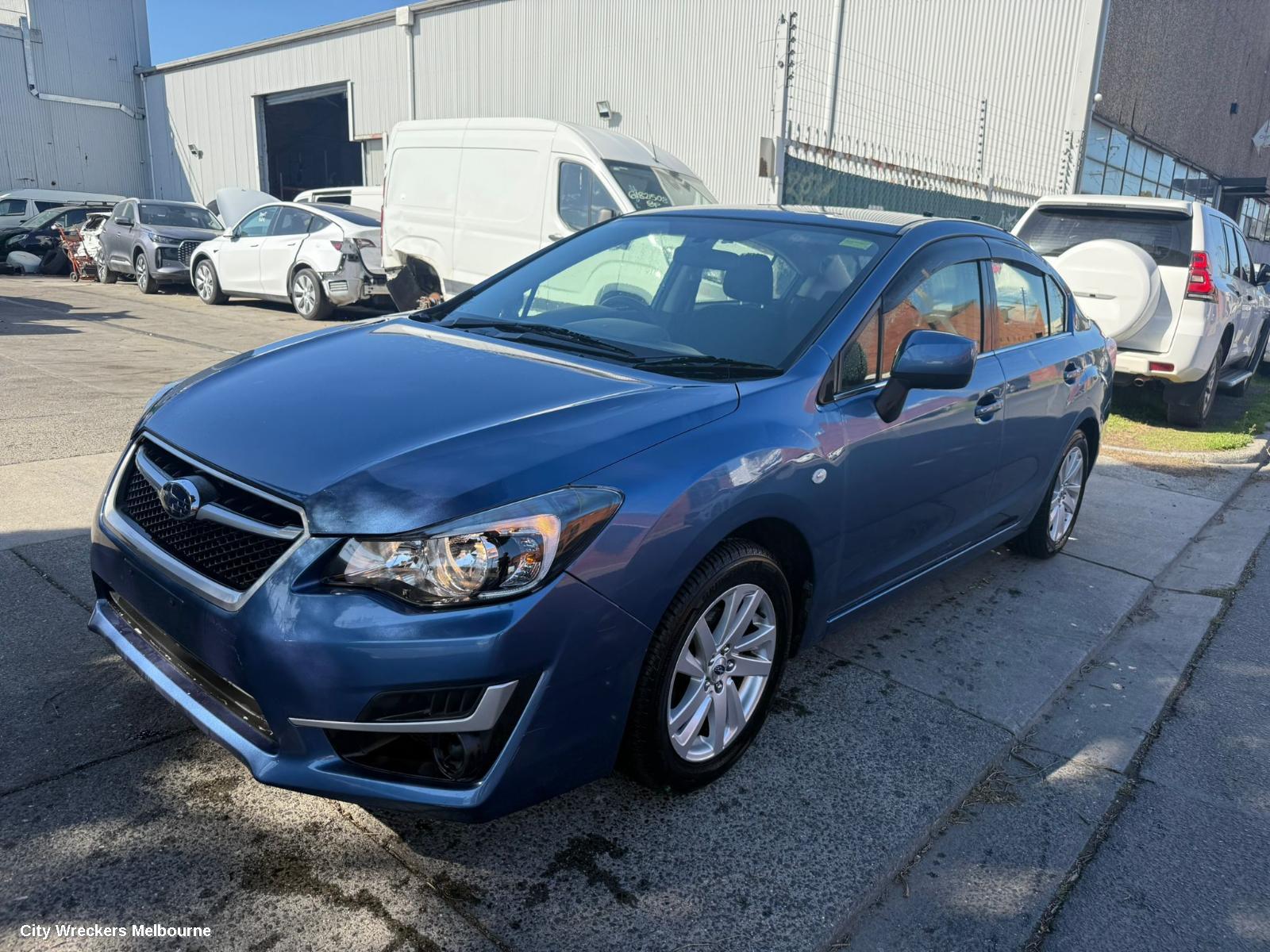 SUBARU IMPREZA BOOTLID/TAILGATE, BOOTLID, G4, NON SPOILERED TYPE, 12/2011 - 08/2017