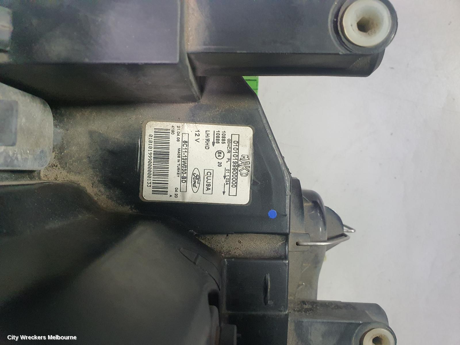 FORD TRANSIT LEFT HEADLAMP, VM SI-II, 09/2006 - 02/2014