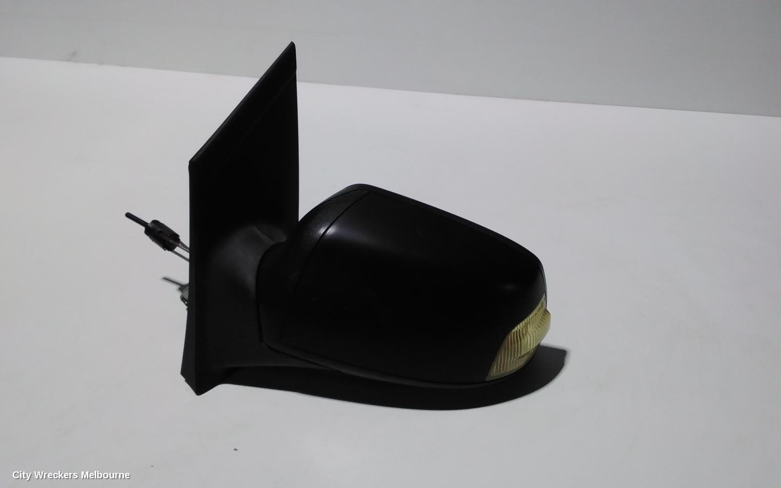 FORD FOCUS LEFT DOOR MIRROR, LT, HATCH/SEDAN, POWER, BLACK, 05/2007 - 04/2009