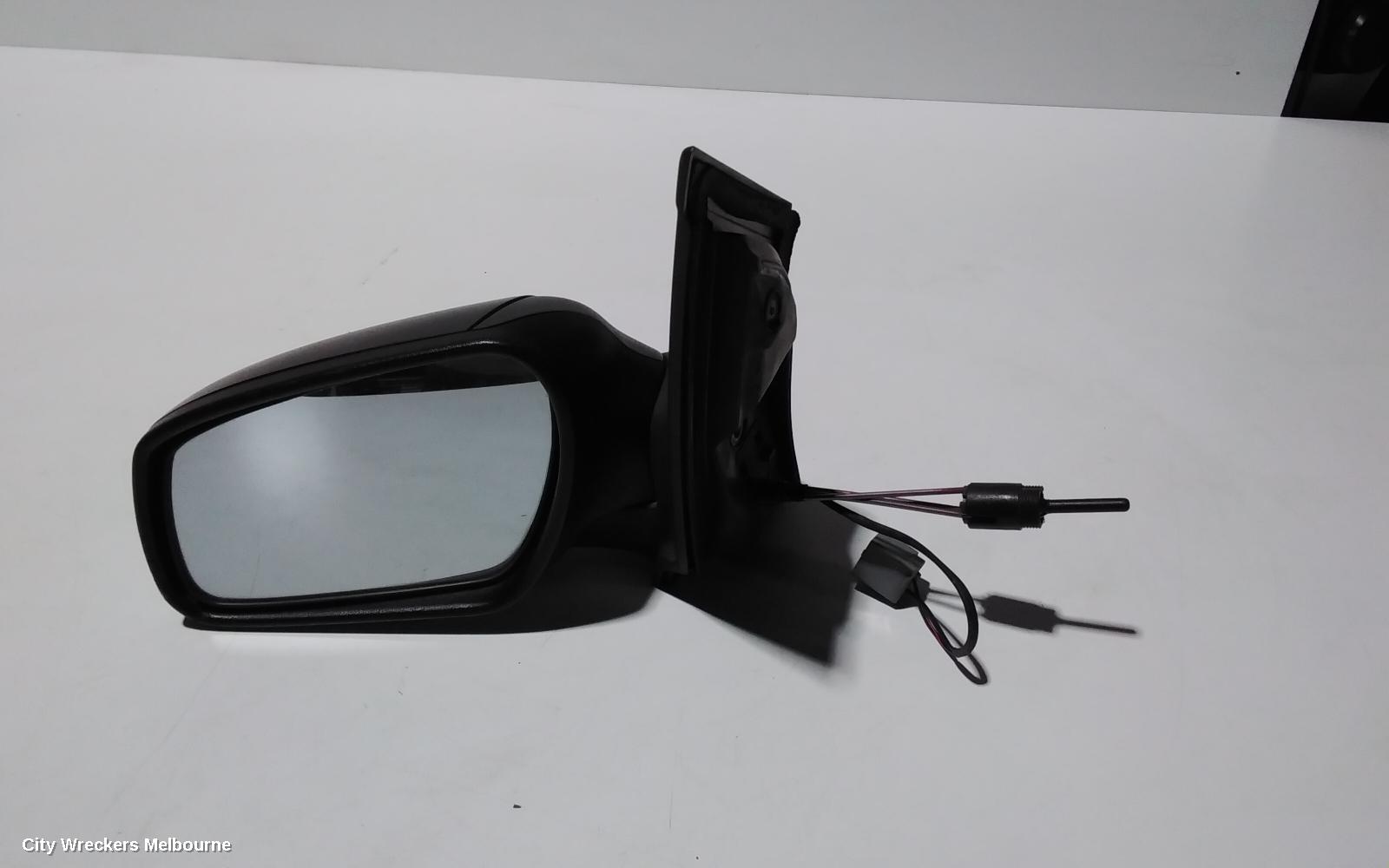 FORD FOCUS LEFT DOOR MIRROR, LT, HATCH/SEDAN, POWER, BLACK, 05/2007 - 04/2009