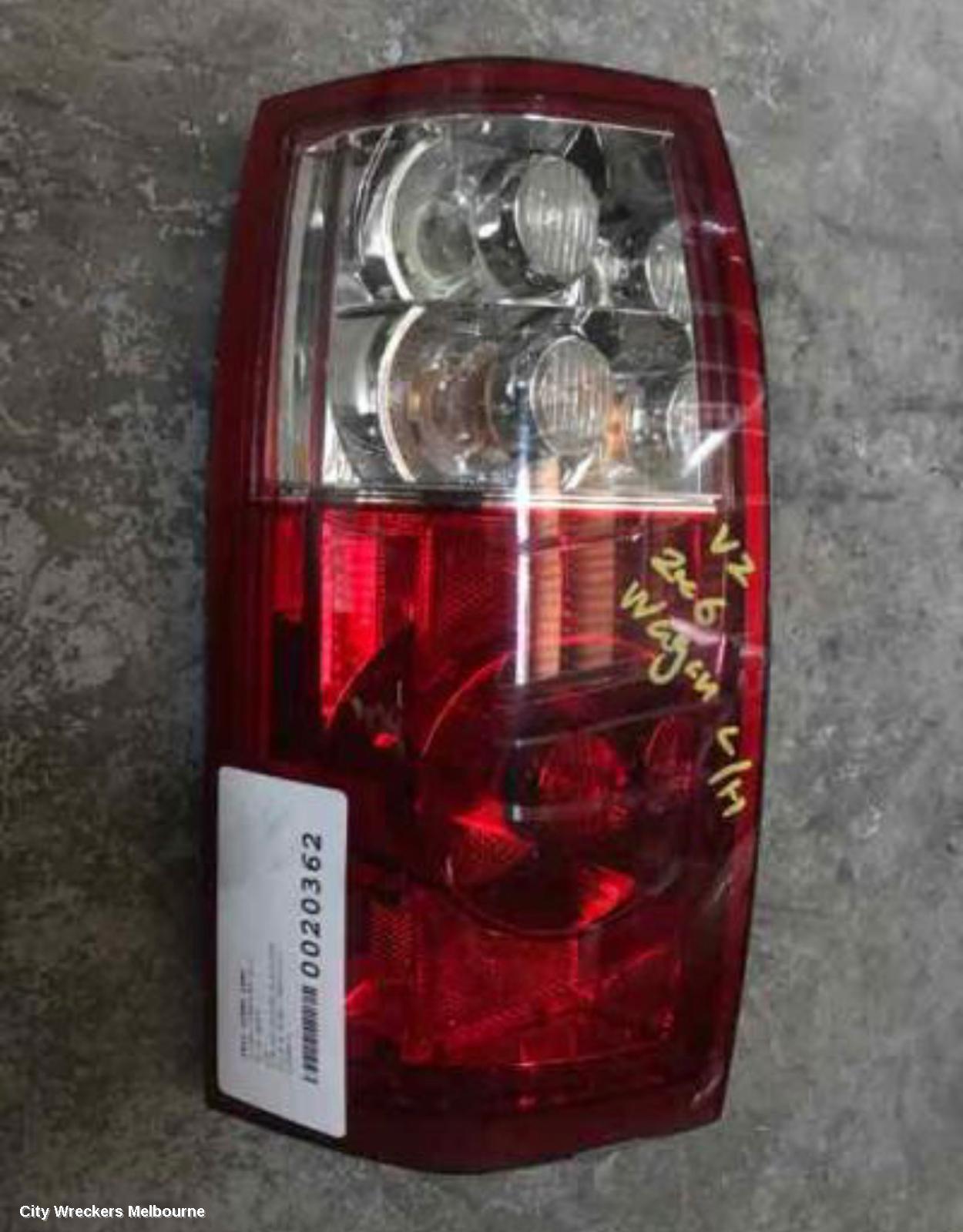 HOLDEN COMMODORE RIGHT TAILLIGHT, VY2-VZ, UTE, 09/2003 - 07/2007