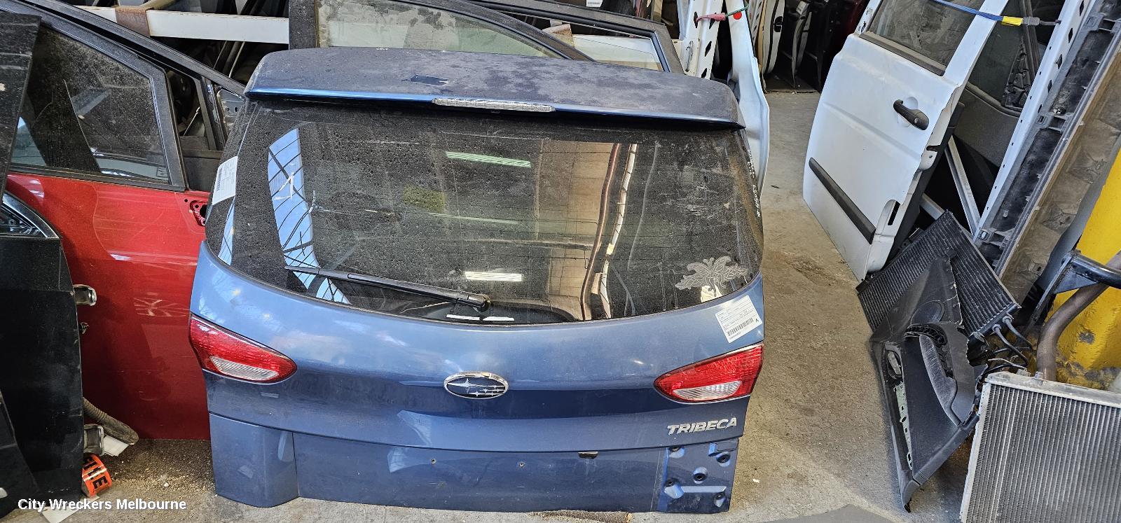 SUBARU TRIBECA BOOTLID/TAILGATE, TAILGATE, B9, 12/2007 - 01/2014