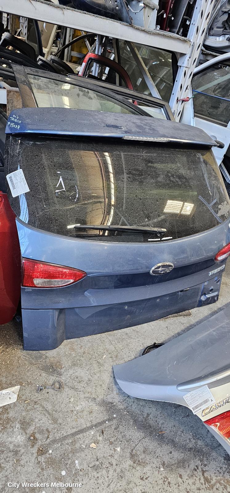 SUBARU TRIBECA BOOTLID/TAILGATE, TAILGATE, B9, 12/2007 - 01/2014