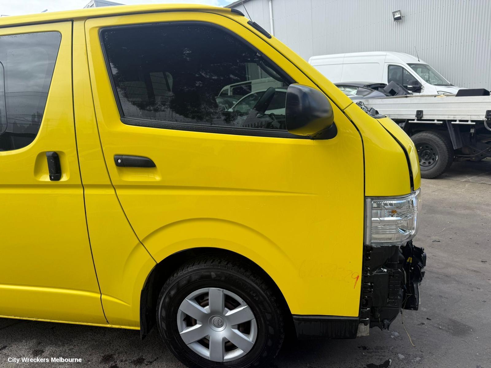 TOYOTA HIACE LEFT FRONT WINDOW REG/MOTOR, DOOR REG AND MOTOR ASSY, TRH/KDH, 01/2005 - 04/2019