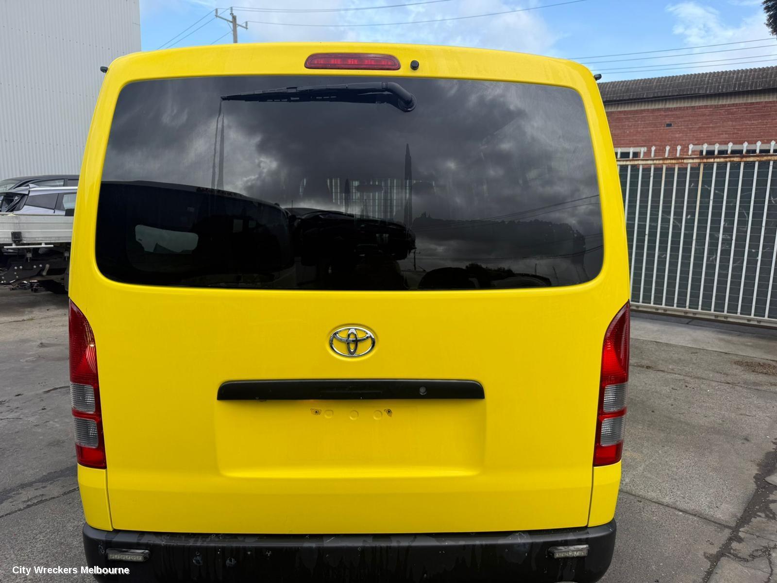 TOYOTA HIACE TRANS/GEARBOX, AUTO, RWD, DIESEL, 3.0, 1KD-FTV, KDH, A340E CODE, NON-SPEEDO DRIVE (DOUBLE SENSOR TYPE), 12/2013 - 04/2019