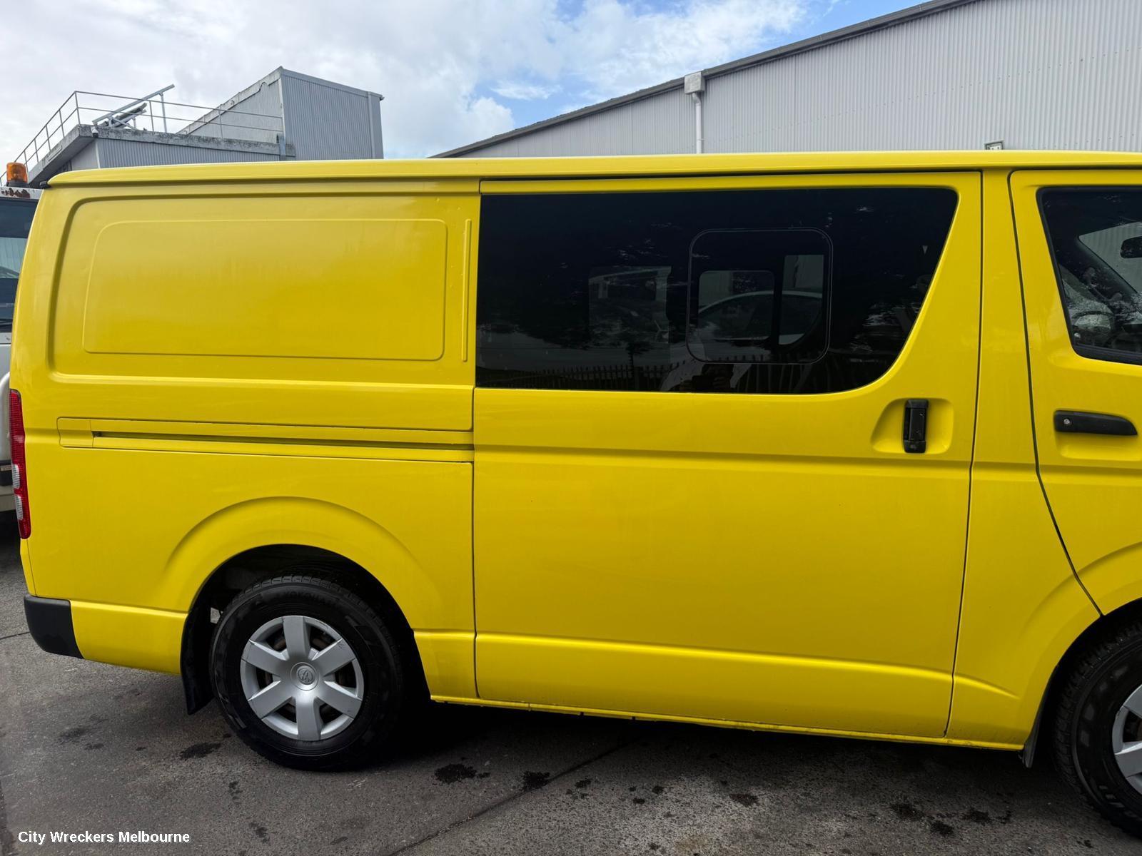 TOYOTA HIACE LEFT FRONT WINDOW REG/MOTOR, DOOR REG AND MOTOR ASSY, TRH/KDH, 01/2005 - 04/2019