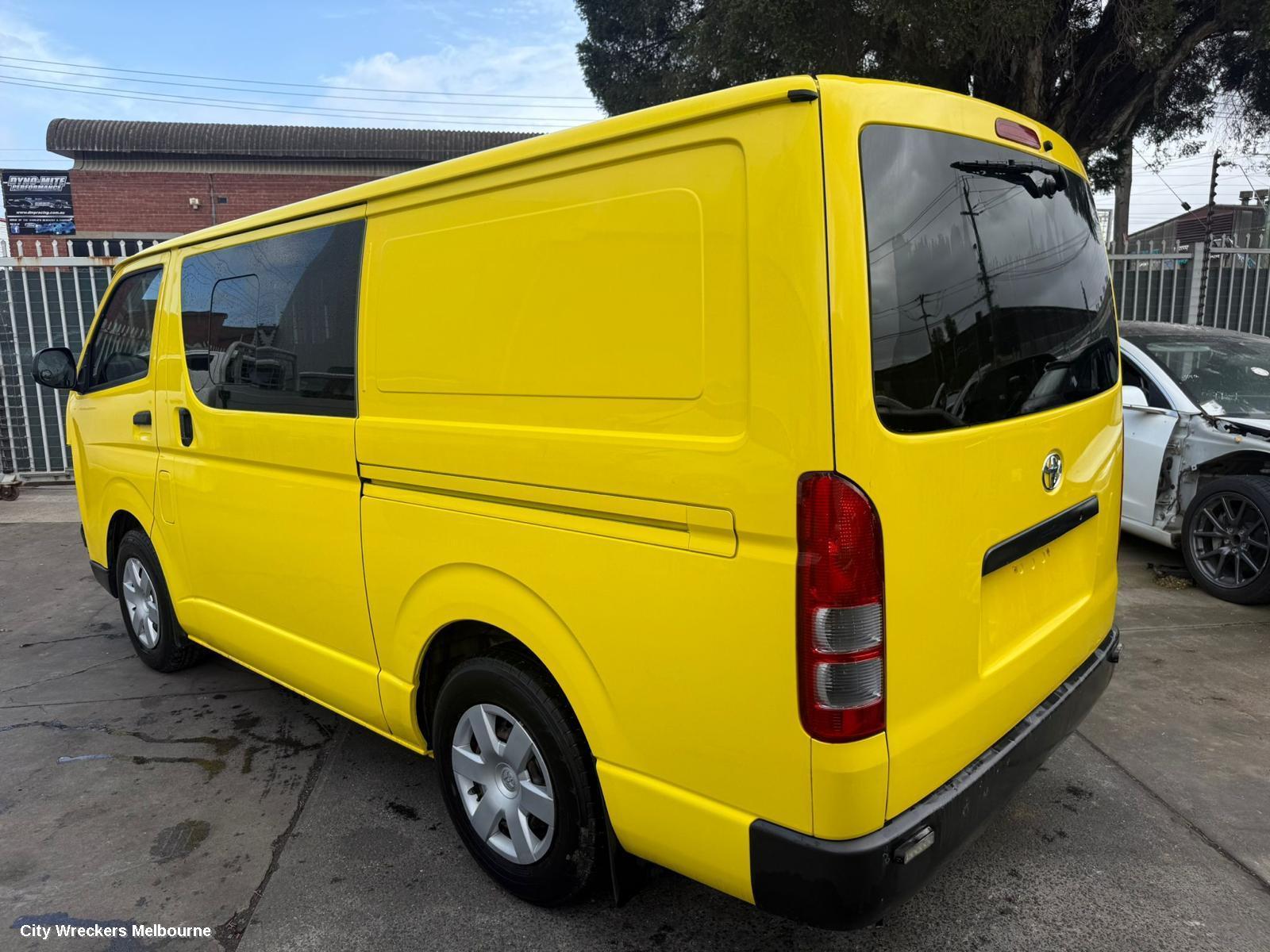 TOYOTA HIACE LEFT FRONT WINDOW REG/MOTOR, DOOR REG AND MOTOR ASSY, TRH/KDH, 01/2005 - 04/2019