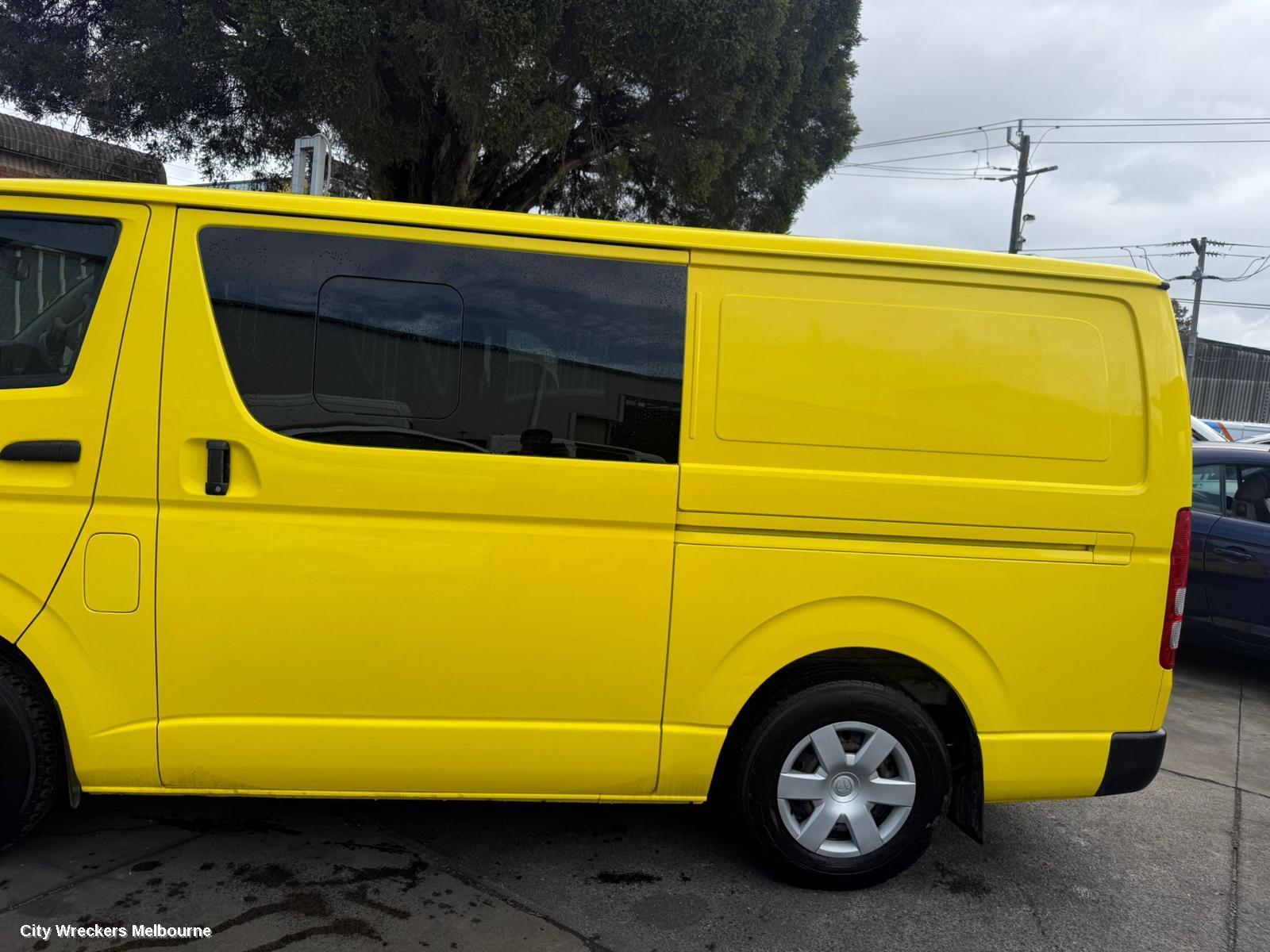 TOYOTA HIACE TRANS/GEARBOX, AUTO, RWD, DIESEL, 3.0, 1KD-FTV, KDH, A340E CODE, NON-SPEEDO DRIVE (DOUBLE SENSOR TYPE), 12/2013 - 04/2019