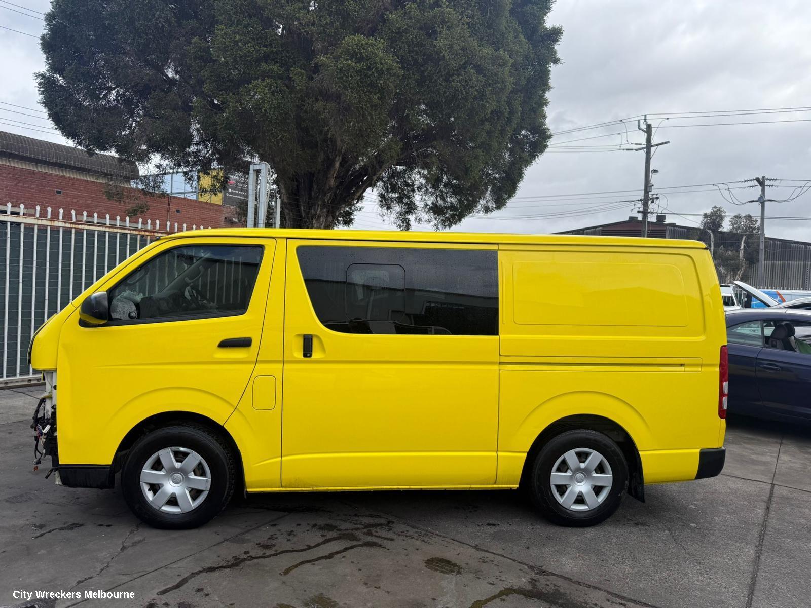 TOYOTA HIACE LEFT FRONT WINDOW REG/MOTOR, DOOR REG AND MOTOR ASSY, TRH/KDH, 01/2005 - 04/2019