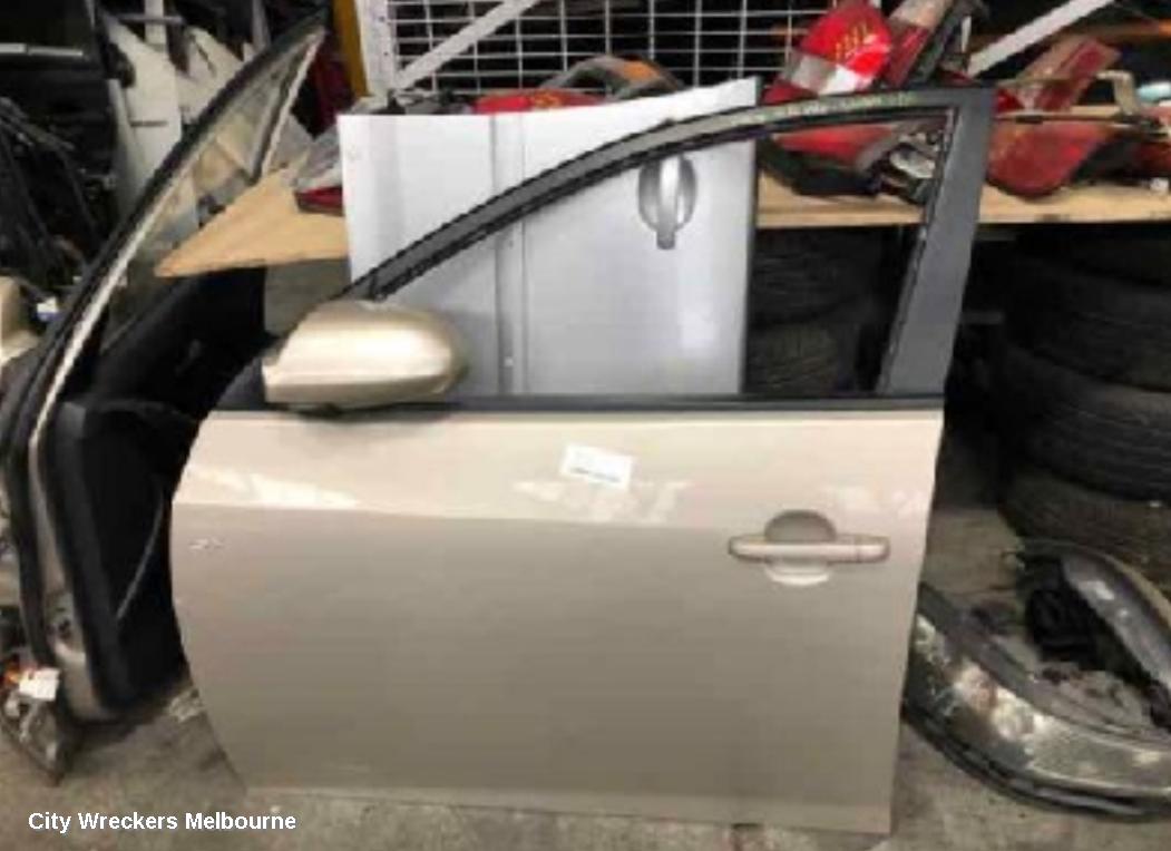 HYUNDAI ELANTRA LEFT FRONT DOOR, HD, 08/2006 - 03/2011