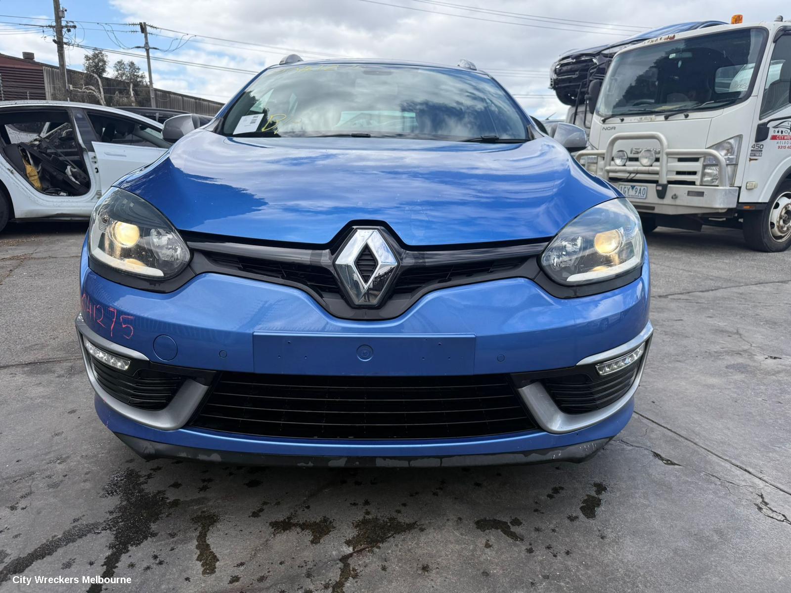 RENAULT MEGANE PARCEL SHELF CARGO BLIND, X32/X95, 09/2010 - 05/2016