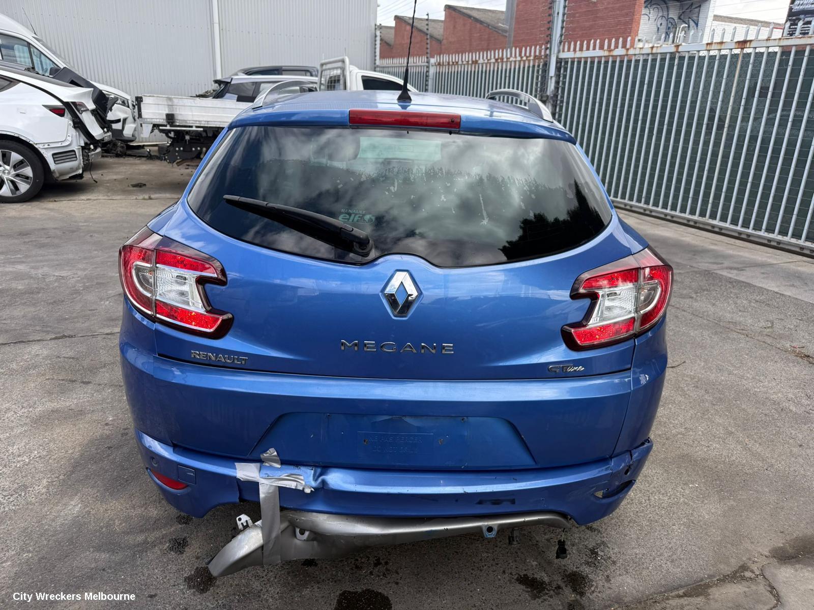 RENAULT MEGANE PARCEL SHELF CARGO BLIND, X32/X95, 09/2010 - 05/2016