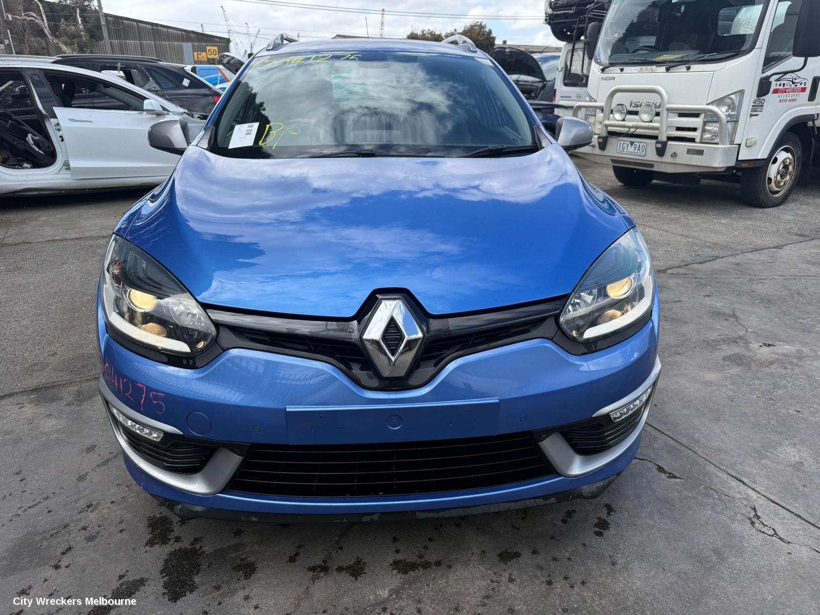 RENAULT MEGANE PARCEL SHELF CARGO BLIND, X32/X95, 09/2010 - 05/2016