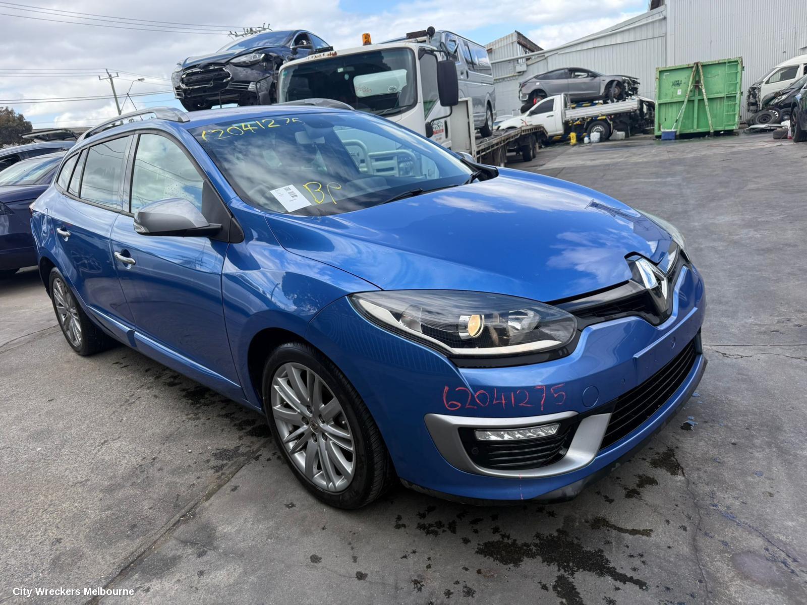 RENAULT MEGANE PARCEL SHELF CARGO BLIND, X32/X95, 09/2010 - 05/2016