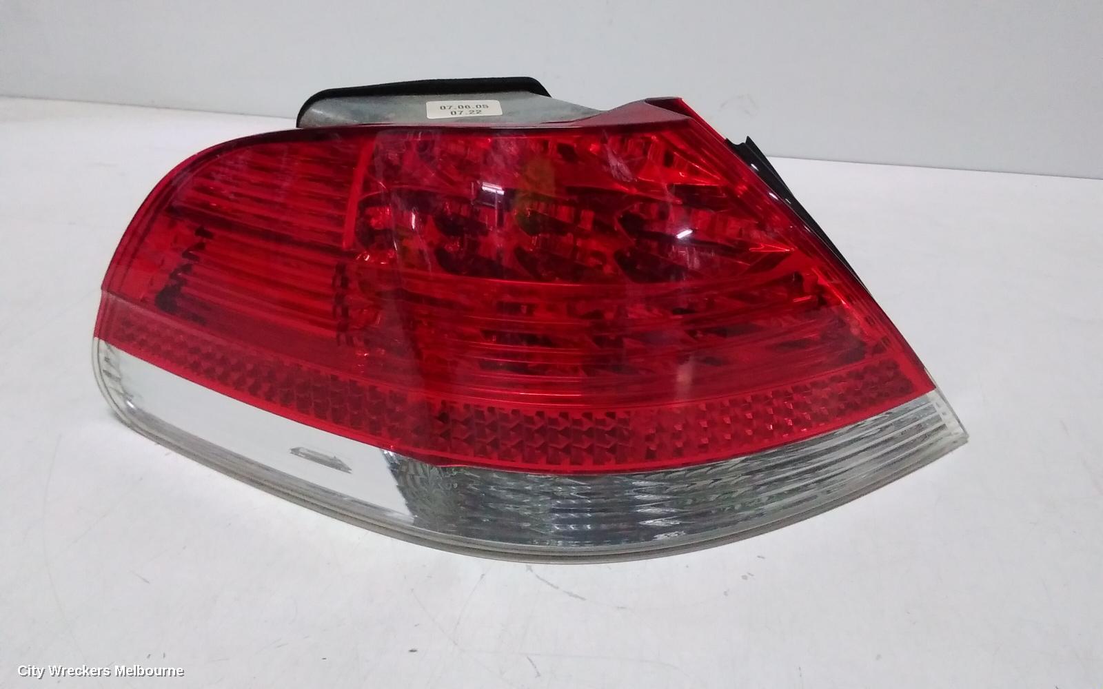BMW 7 SERIES LEFT TAILLIGHT, E65/E66, SEDAN, 03/2005 - 12/2008