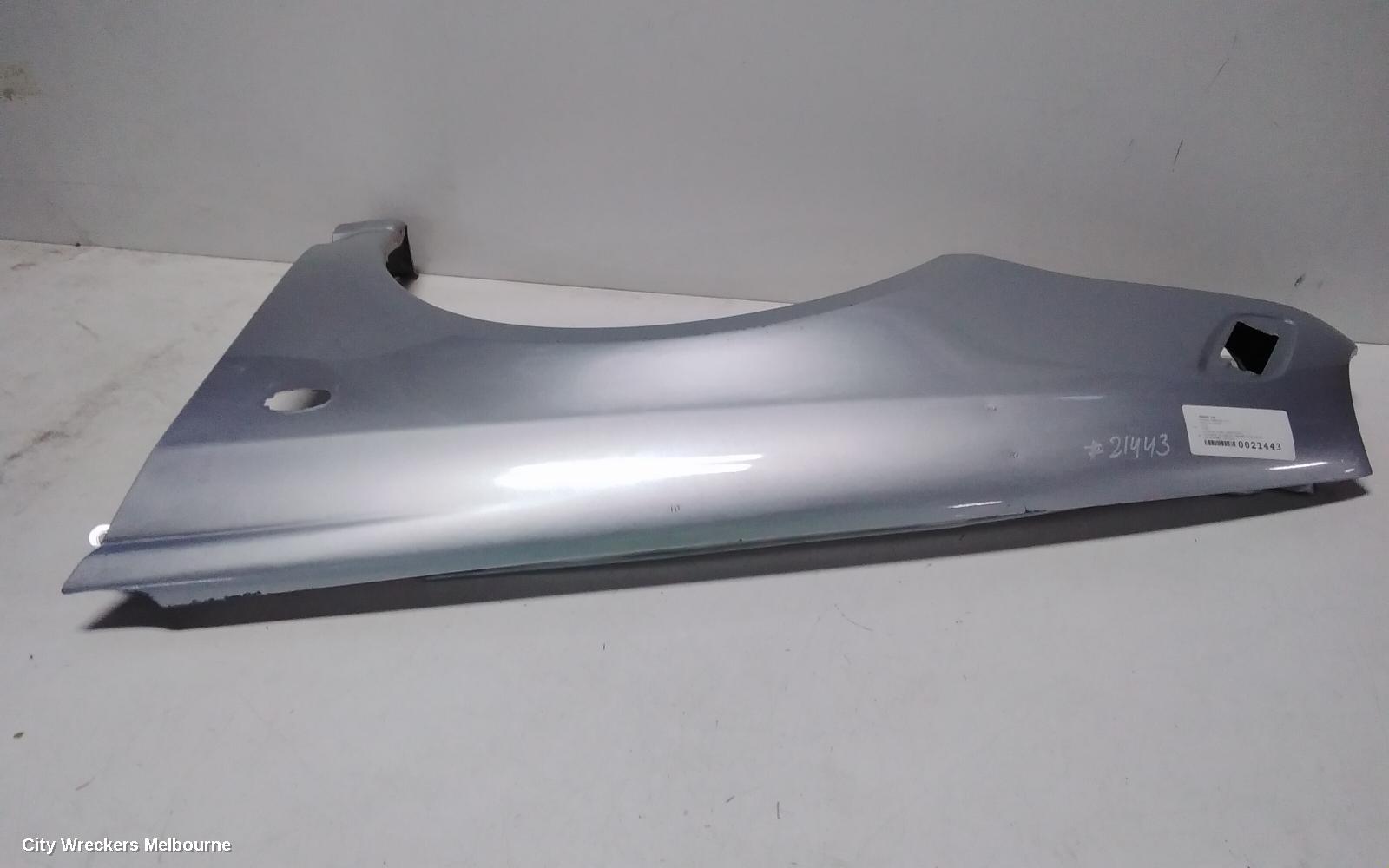 SUBARU IMPREZA LEFT GUARD, SEDAN, 11/2002 - 08/2005