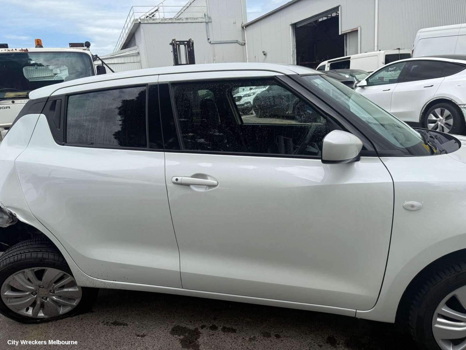 SUZUKI SWIFT BOOTLID/TAILGATE, TAILGATE, AZ, NON SPOILERED TYPE, COLOUR CODED, 04/2017 - 11/2023