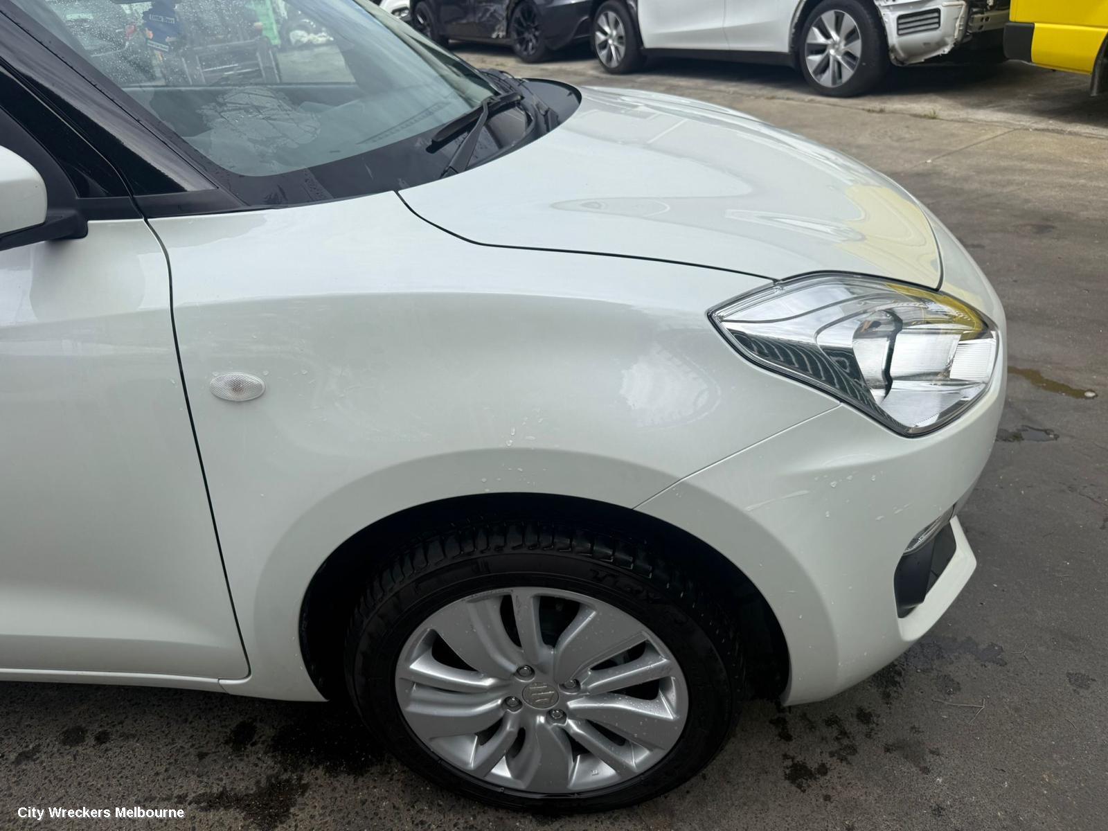 SUZUKI SWIFT LEFT FRONT DOOR WINDOW, AZ, 04/2017 - 03/2025