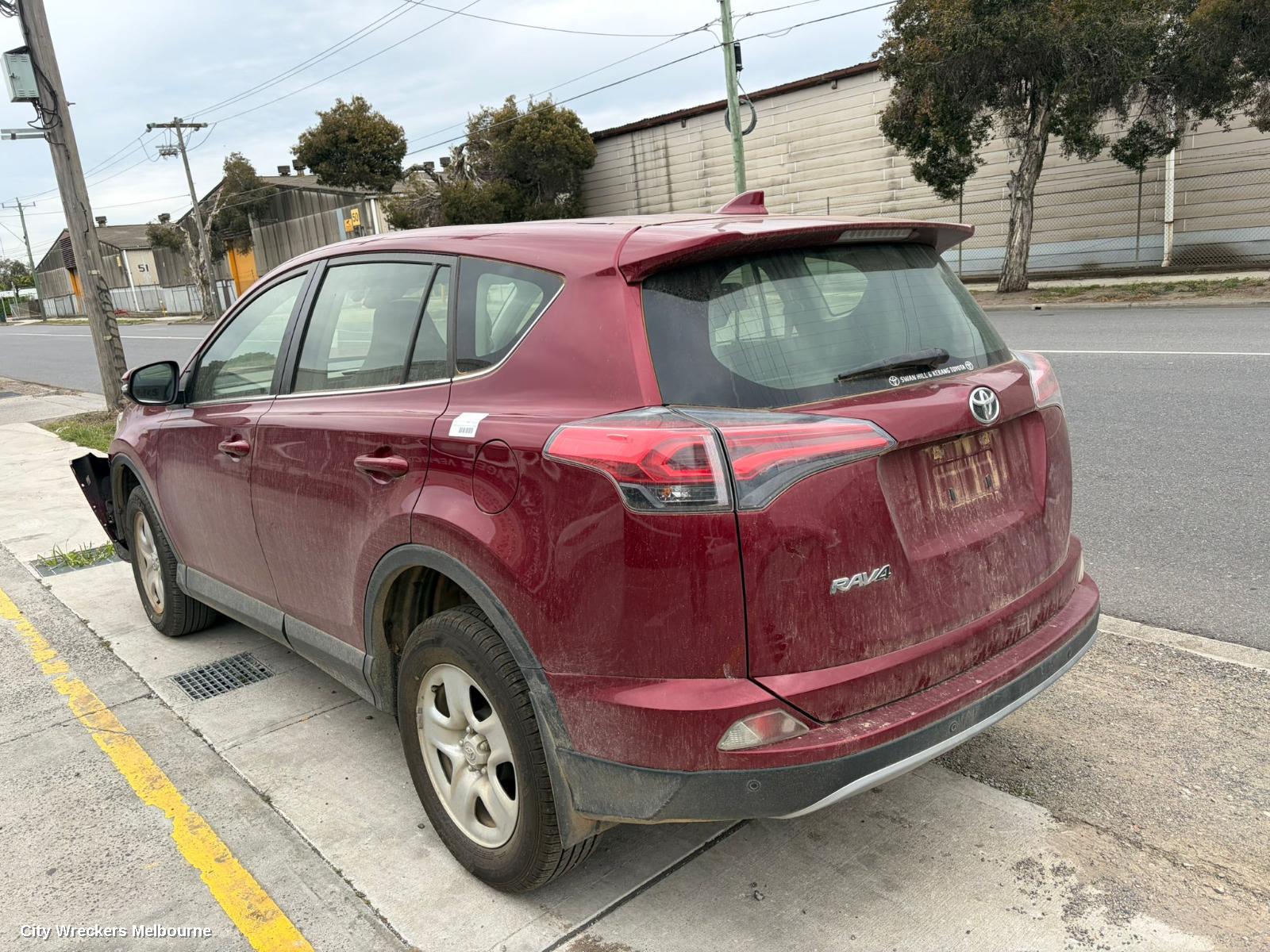 TOYOTA RAV4 REVERSE CAMERA, FRONT CAMERA (WINDSCREEN MOUNTED), XA40, 12/2015 - 12/2018